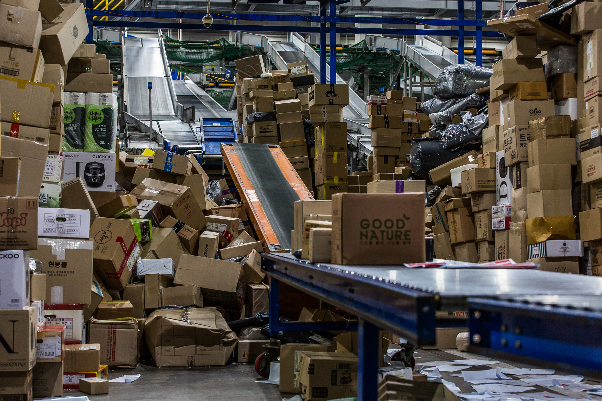 사회;사건사고;경제;운송업;택배;택배노조;택배노조파업;택배파업;서울복합물류센터