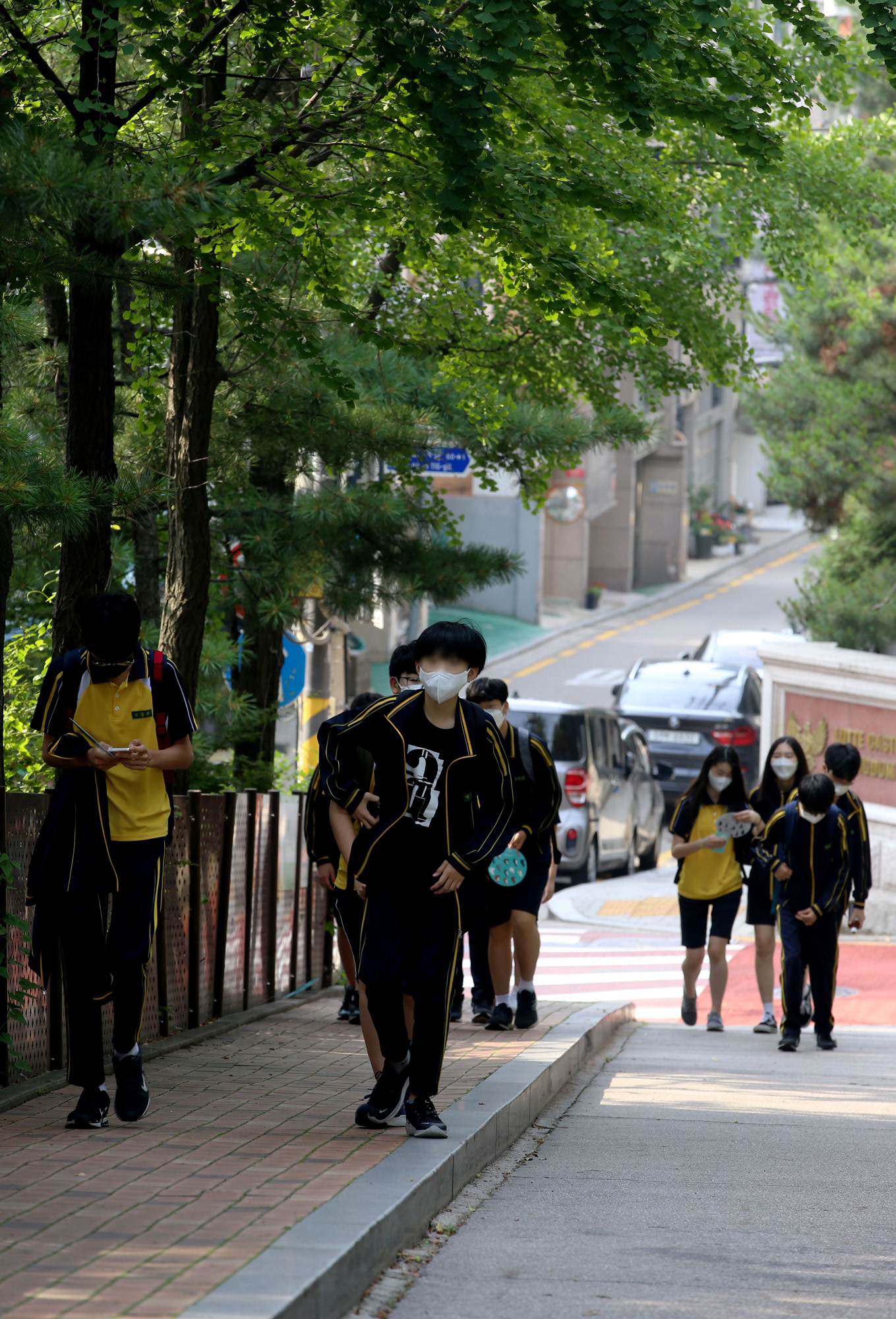 사회;코로나19;교육;학교;중학교