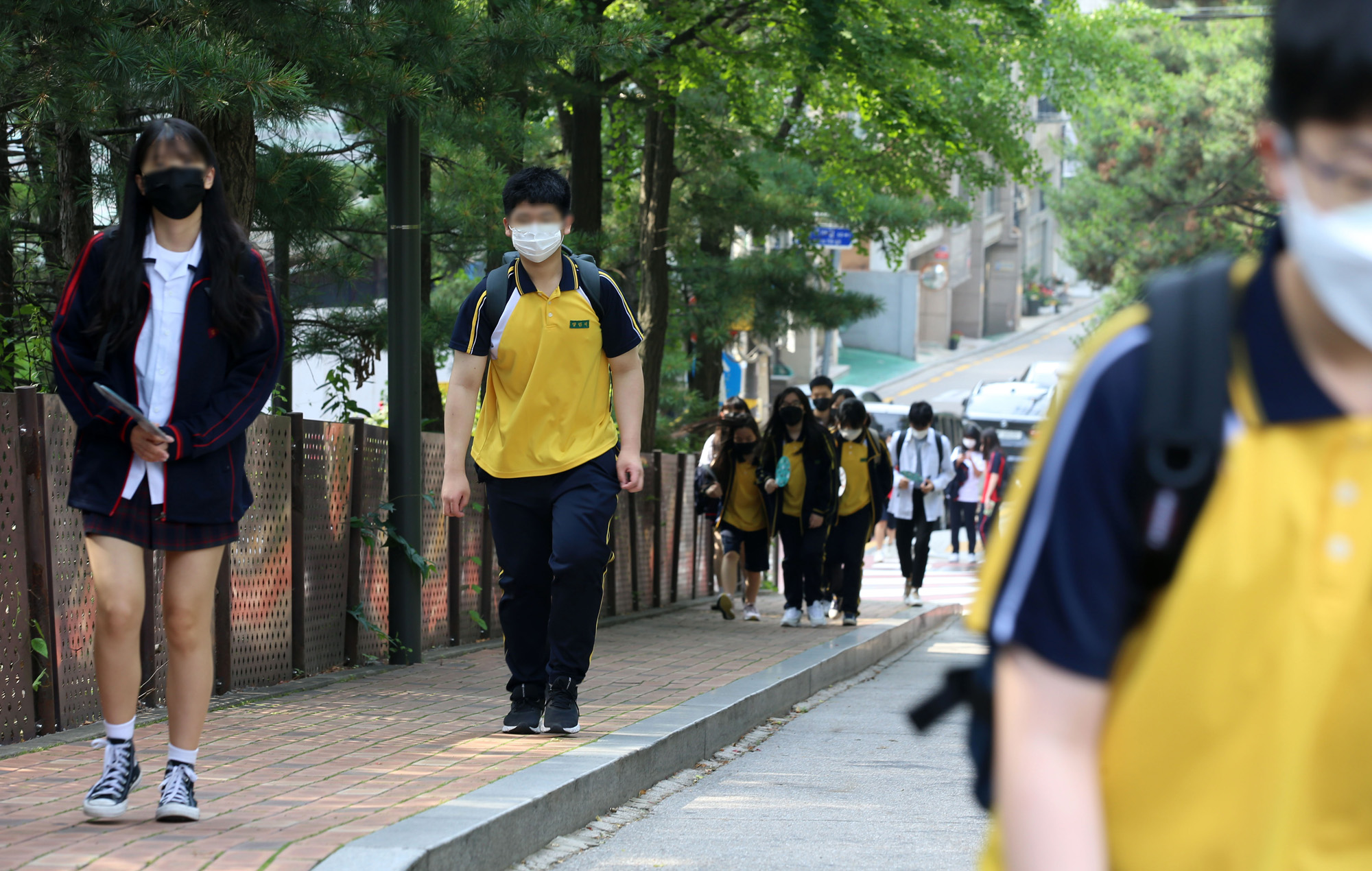 사회;코로나19;교육;학교;중학교