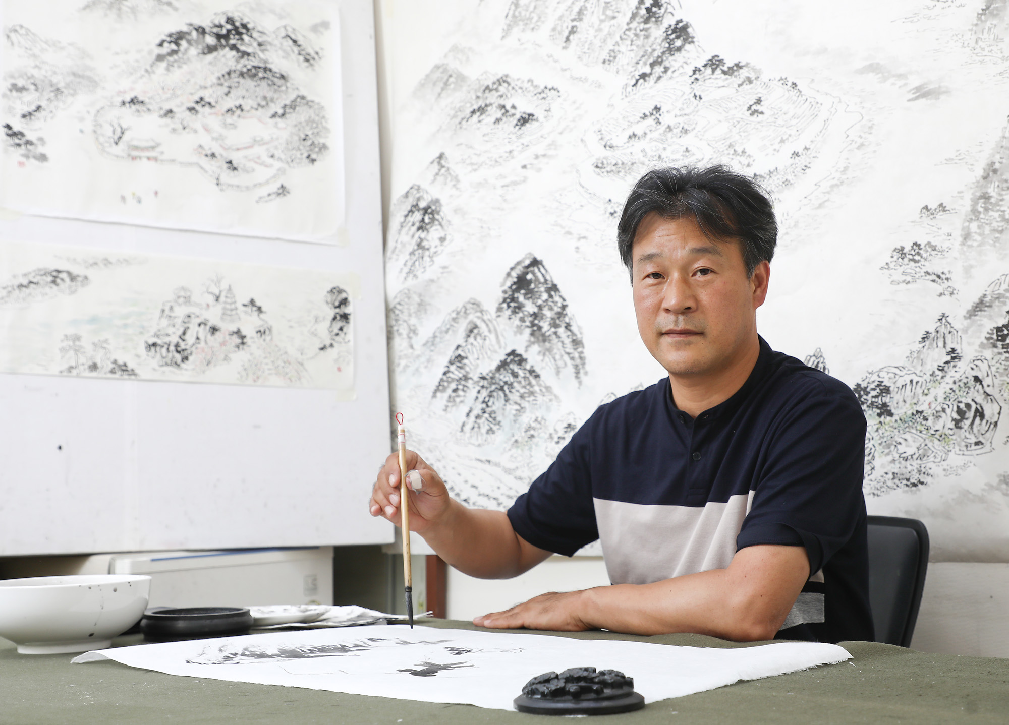 한국미술응원프로젝트;박창수;박창수한국화가;박창수작가;미술