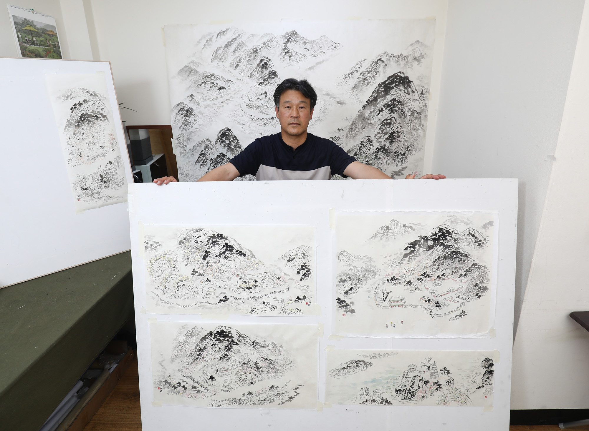 한국미술응원프로젝트;박창수;박창수한국화가;박창수작가;미술