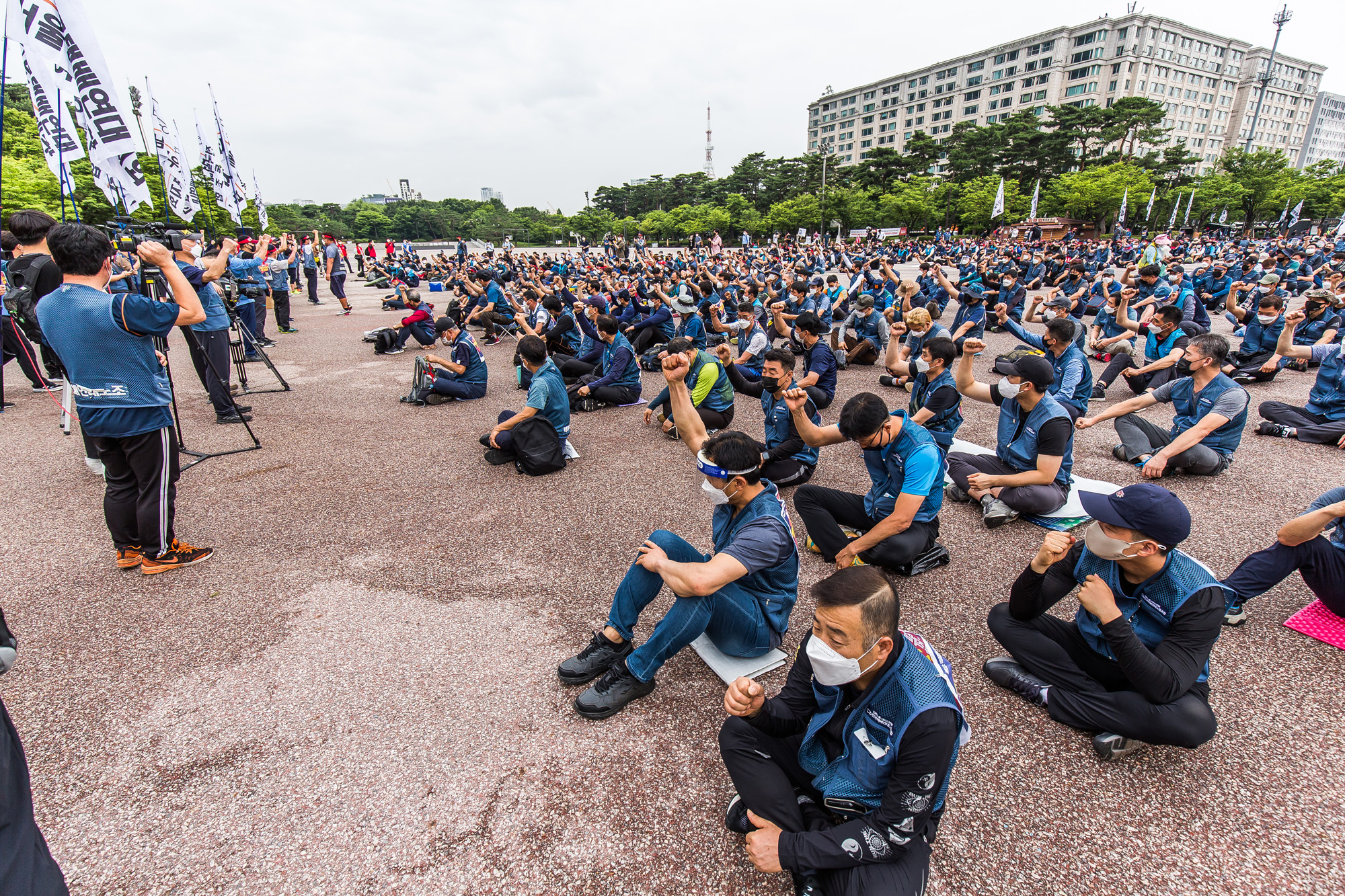 사회;사건사고;경제;운송업;택배;택배노조;택배노조파업;택배파업;택배노조대규모상경집회