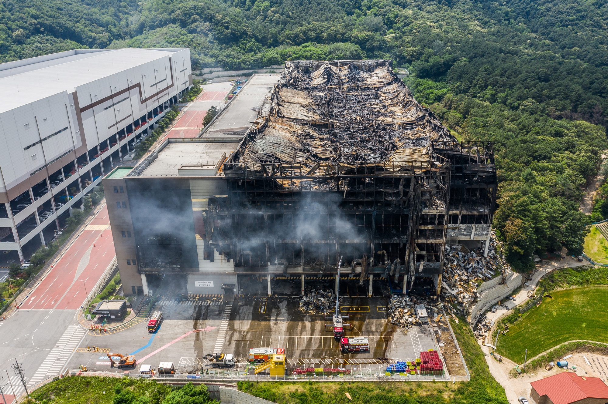 사회;사건사고;화재;화재현장;쿠팡물류센터;쿠팡덕평물류센터화재