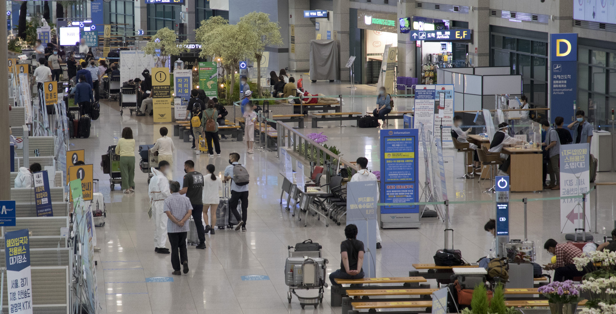 사회;코로나19;인천국제공항;입국자