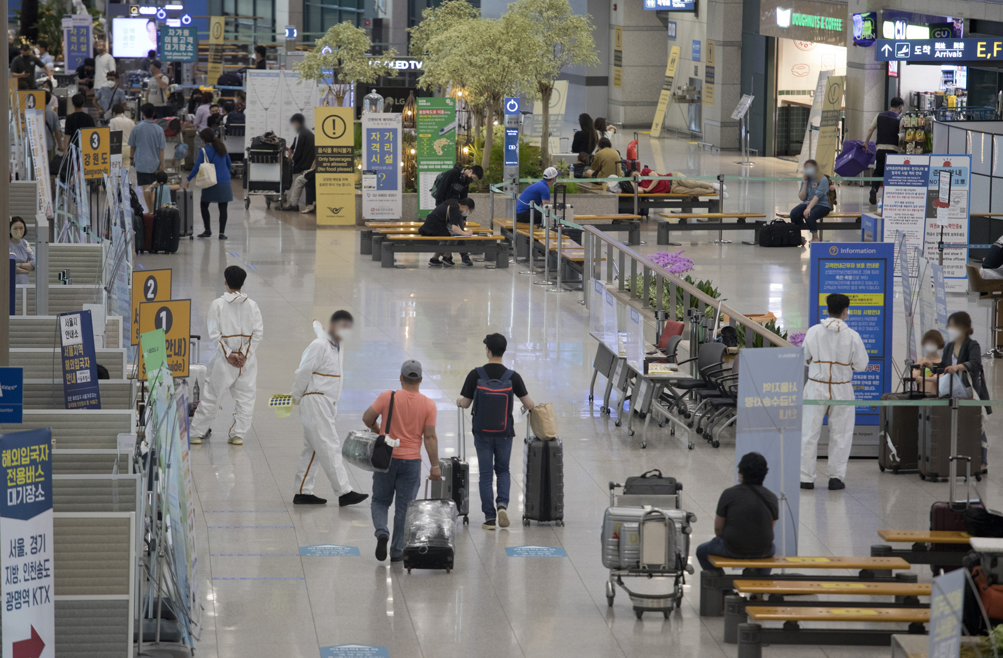 사회;코로나19;인천국제공항;입국자