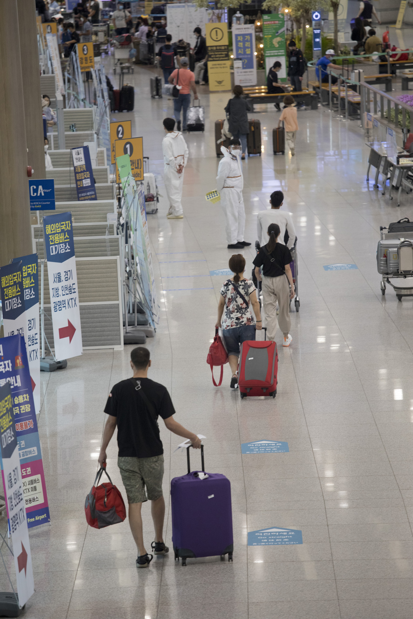 사회;코로나19;인천국제공항;입국자