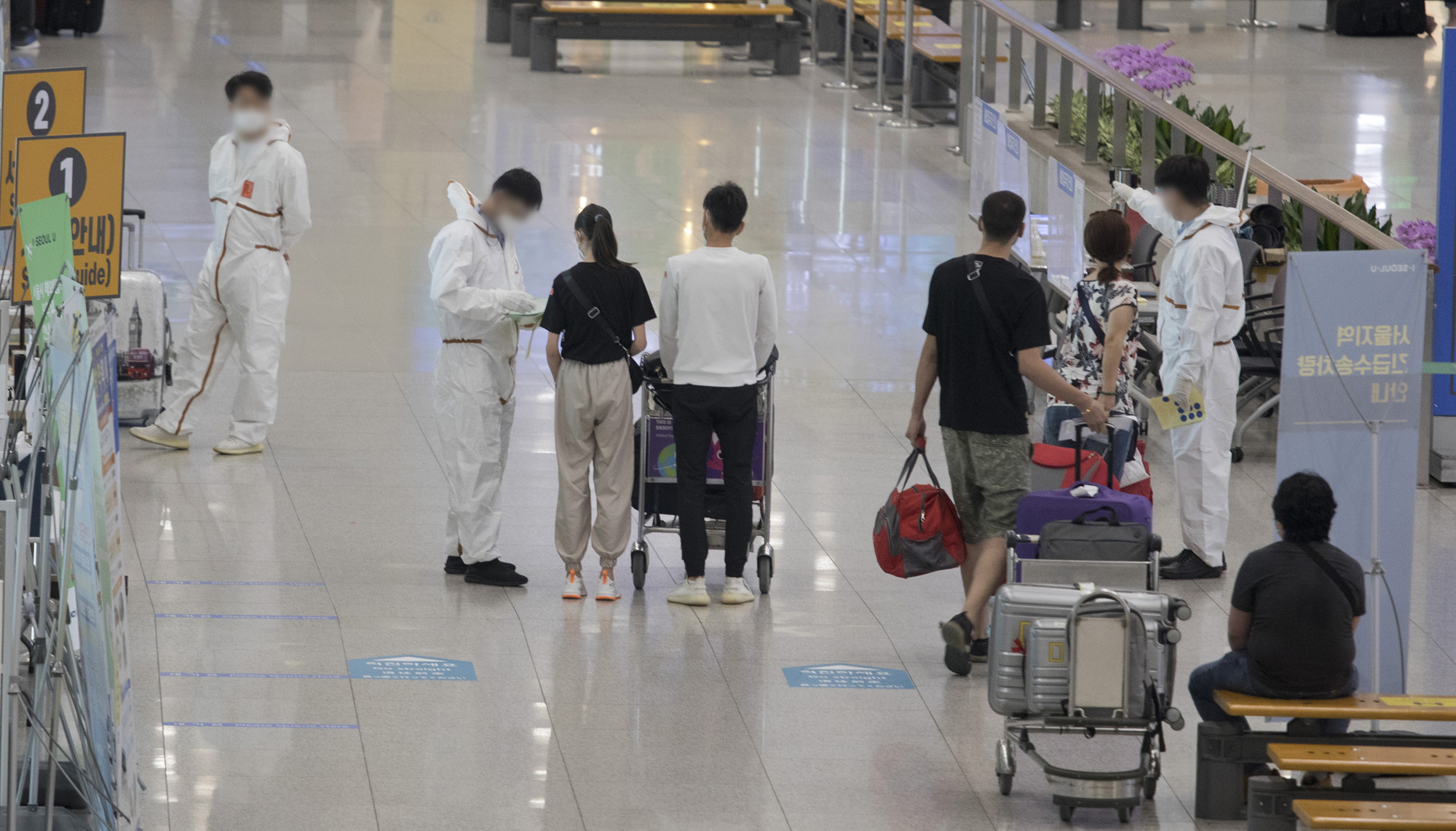 사회;코로나19;인천국제공항;입국자