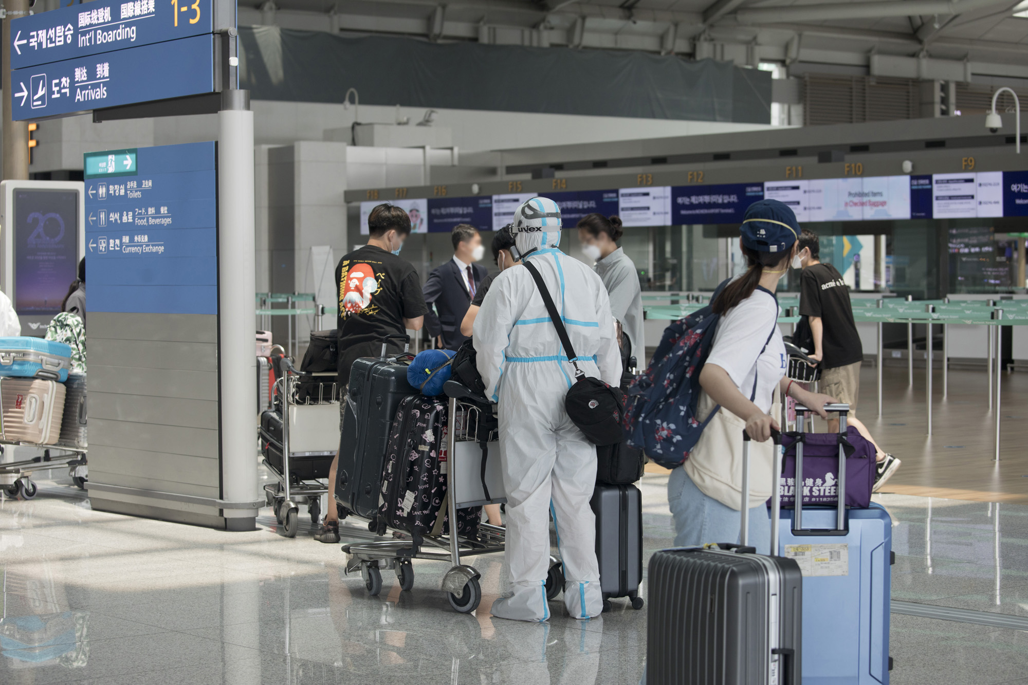 인천;인천국제공항;출국