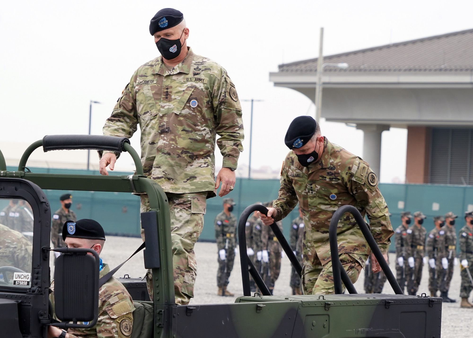 한미연합사령관 이 취임식