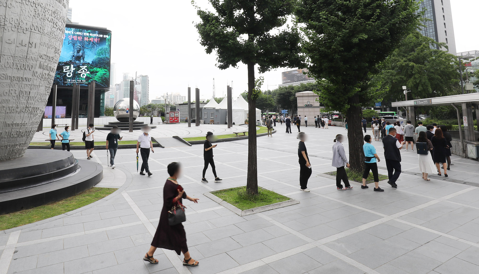 선별진료소;임시선별검사소;코로나19;코로나검사