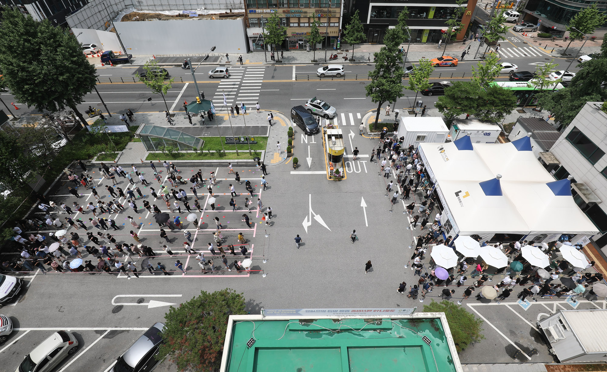 선별진료소;임시선별검사소;코로나19;코로나검사