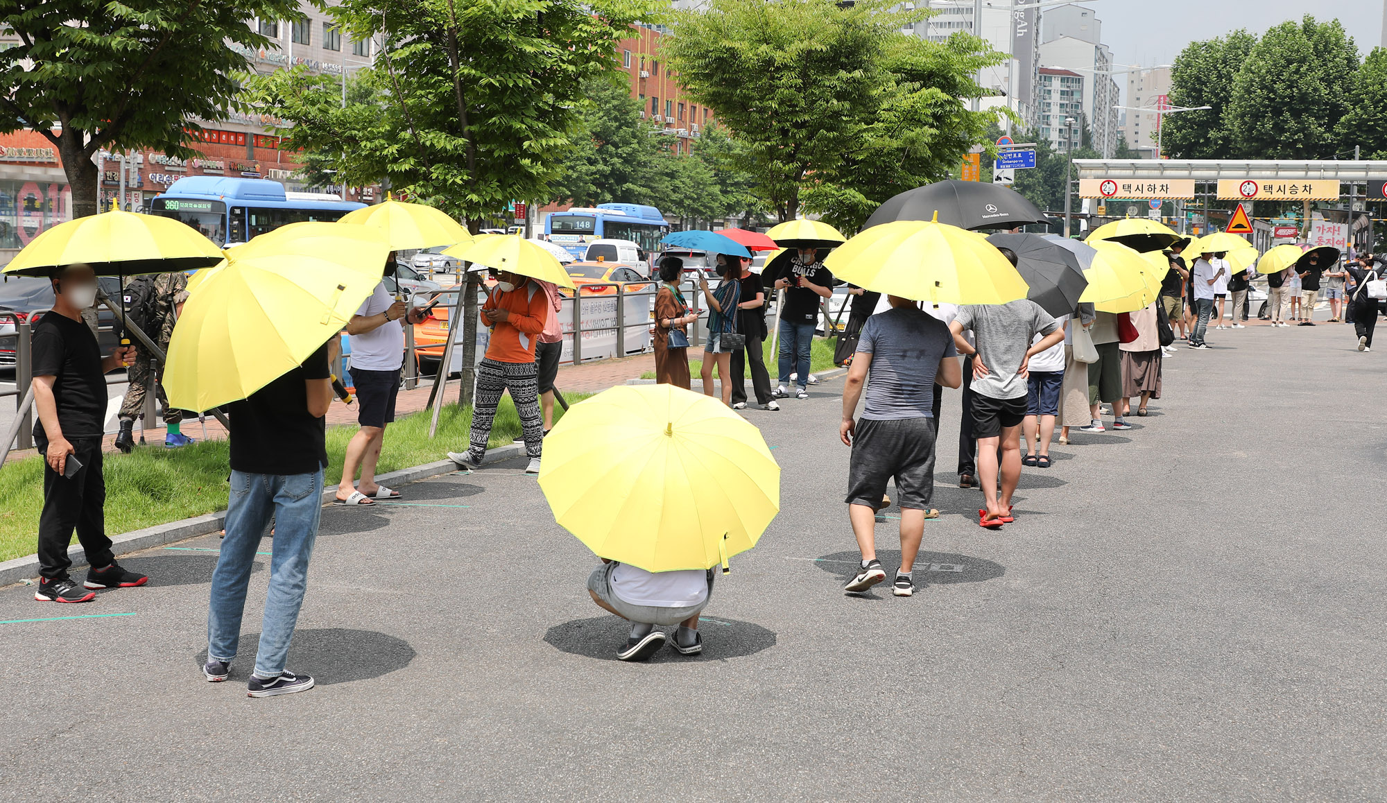 코로나19;임시선별검사소;임시선별진료소;강남검사소