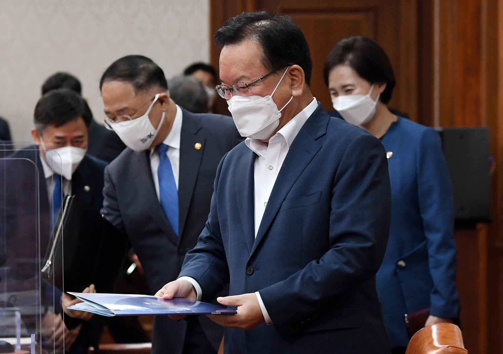 정부서울청사 국무회의 김부겸