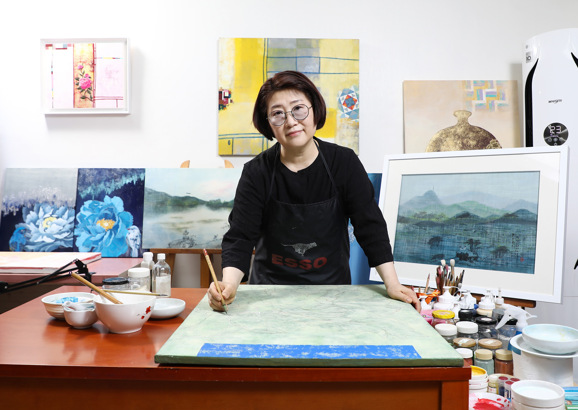 김경희;김경희작가;한국미술응원프로젝트;화가의방;화가;아티스트