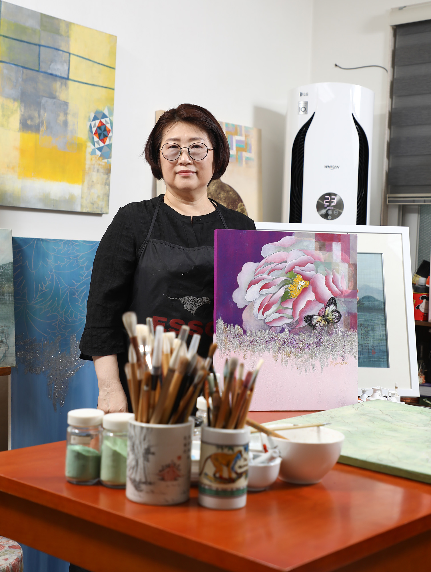 김경희;김경희작가;한국미술응원프로젝트;화가의방;화가;아티스트