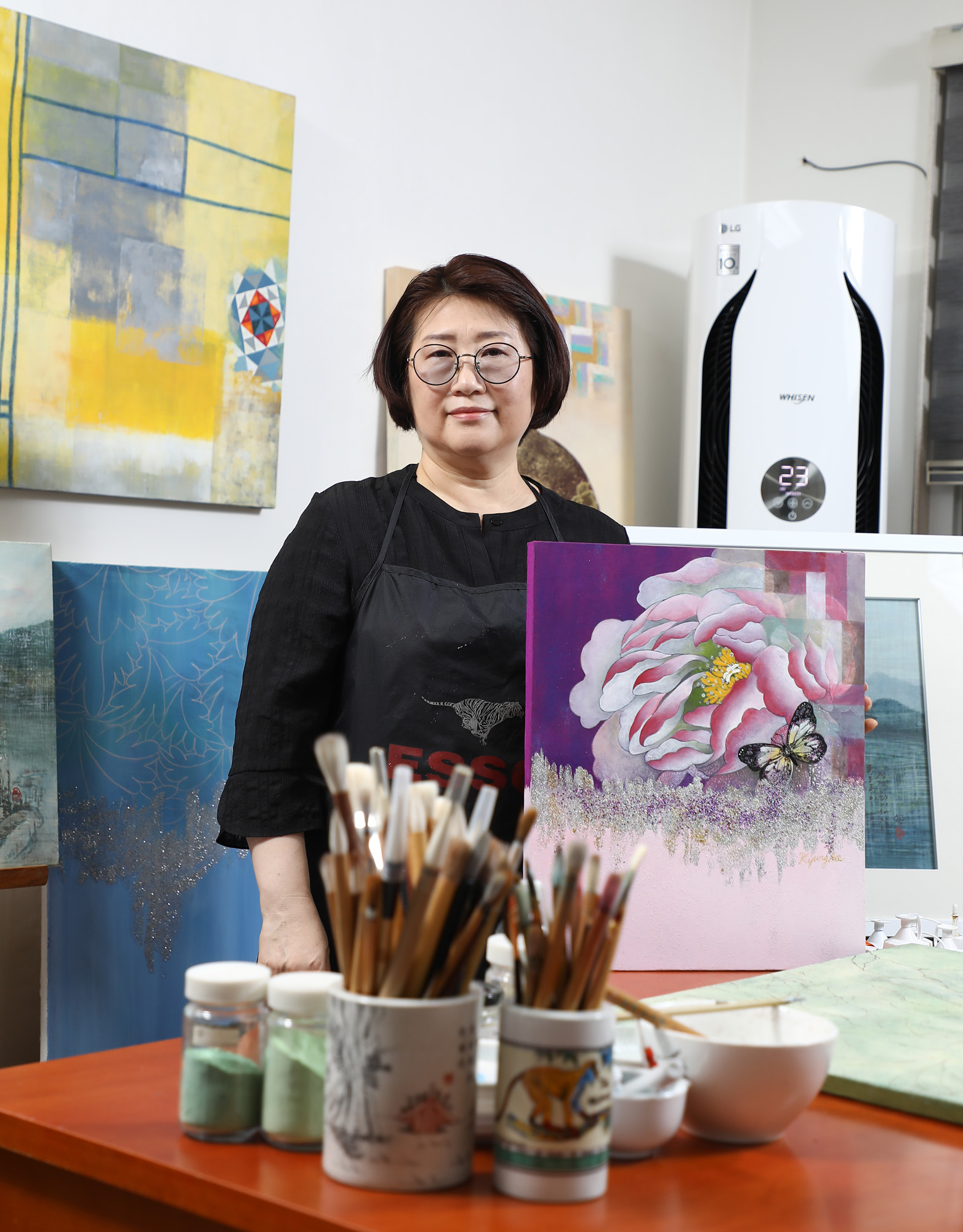 김경희;김경희작가;한국미술응원프로젝트;화가의방;화가;아티스트