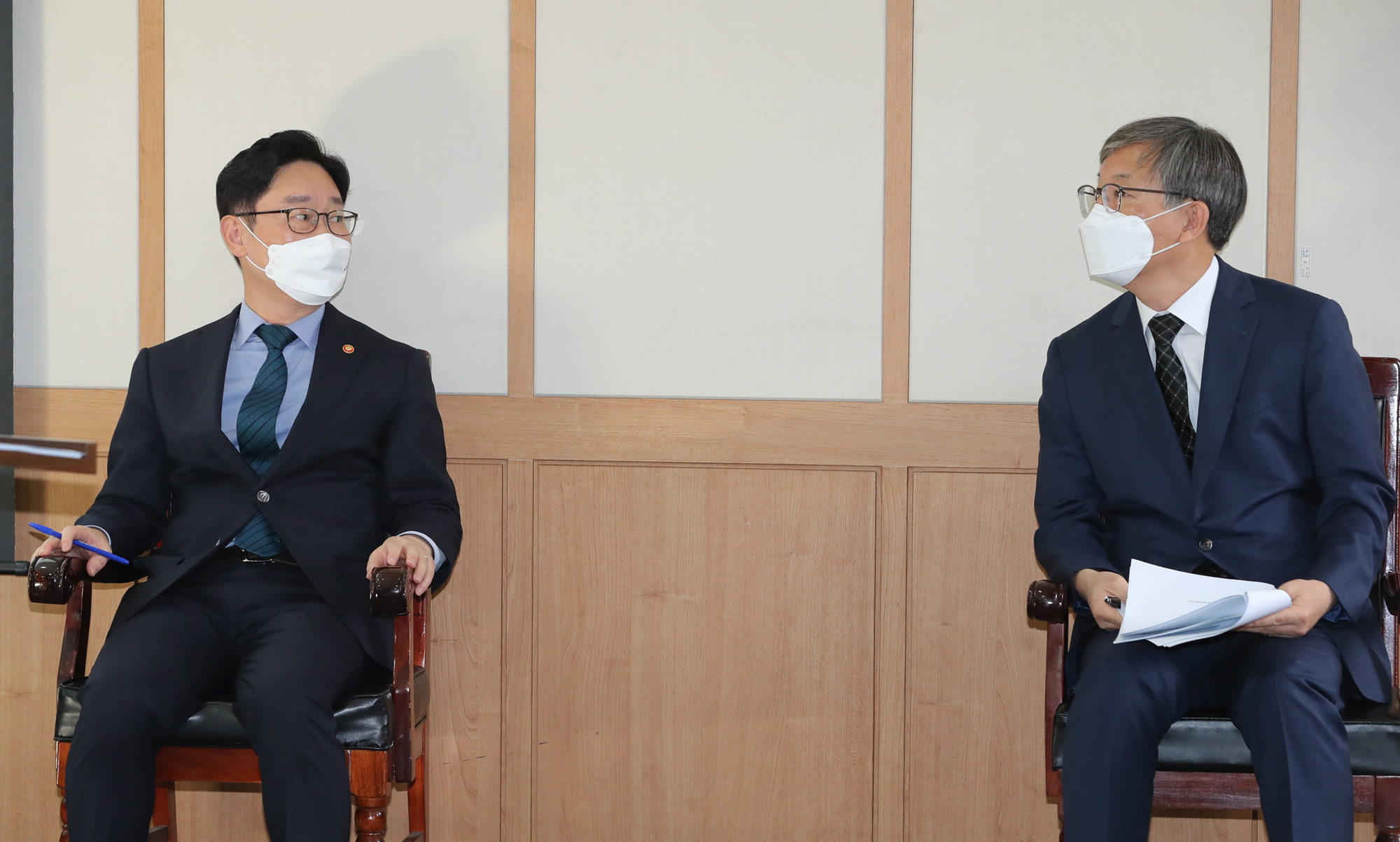 법무부 합동감찰 브리핑 박범계 임은정