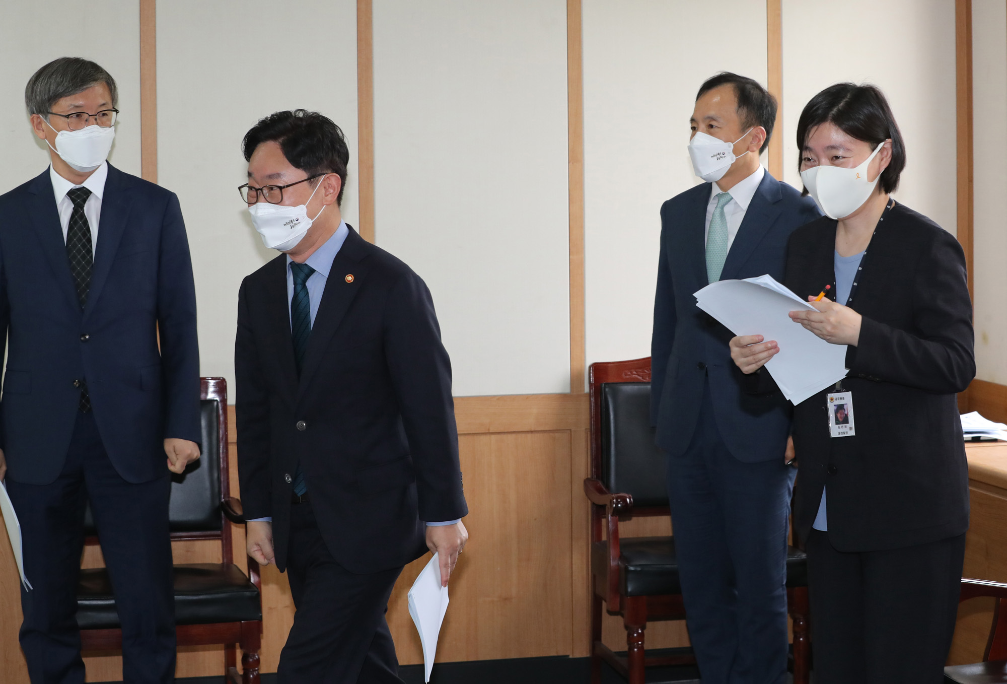 법무부 합동감찰 브리핑 박범계 임은정