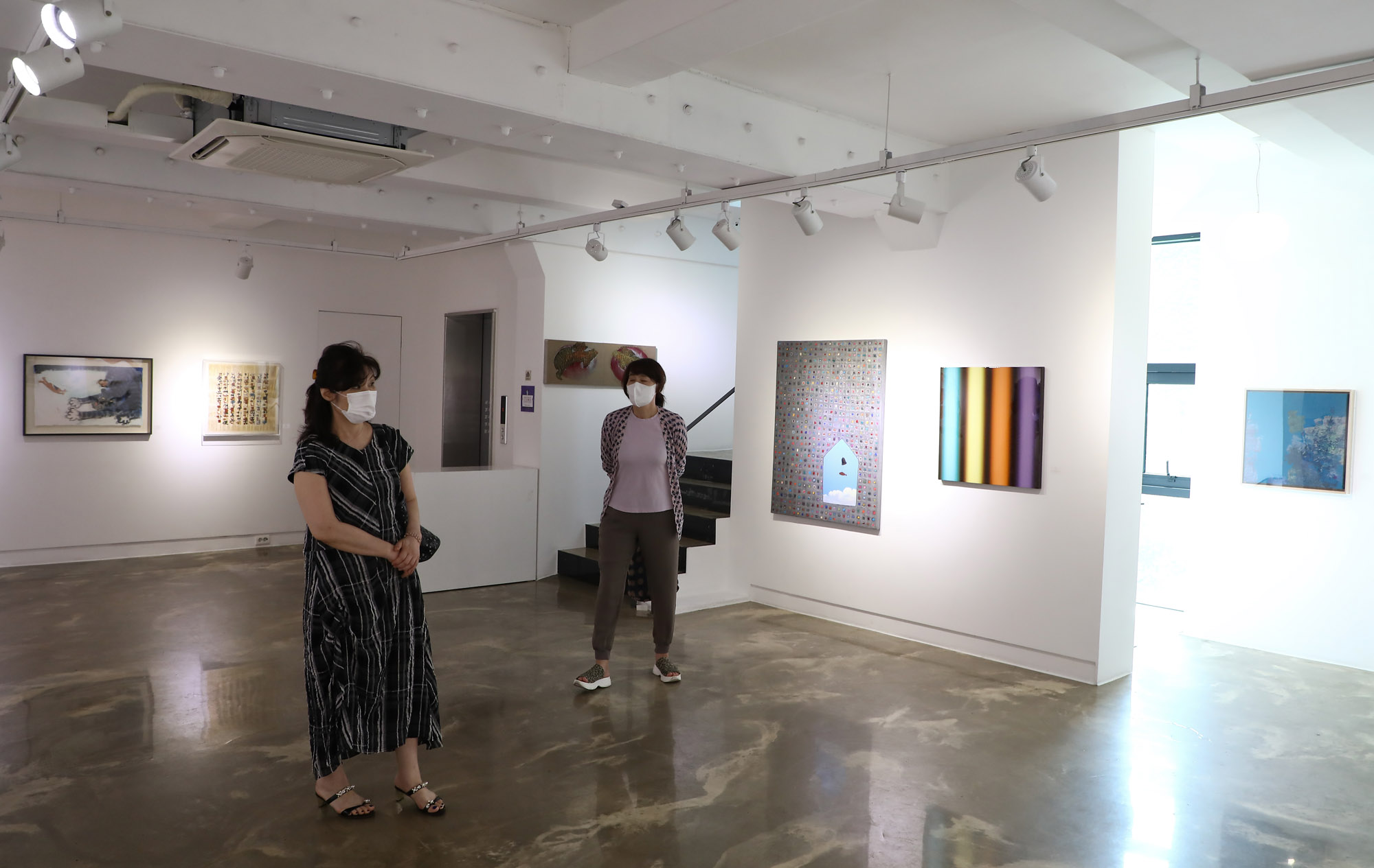 한국미술응원프로젝트;KAUP;전시회;비즈한국전시회