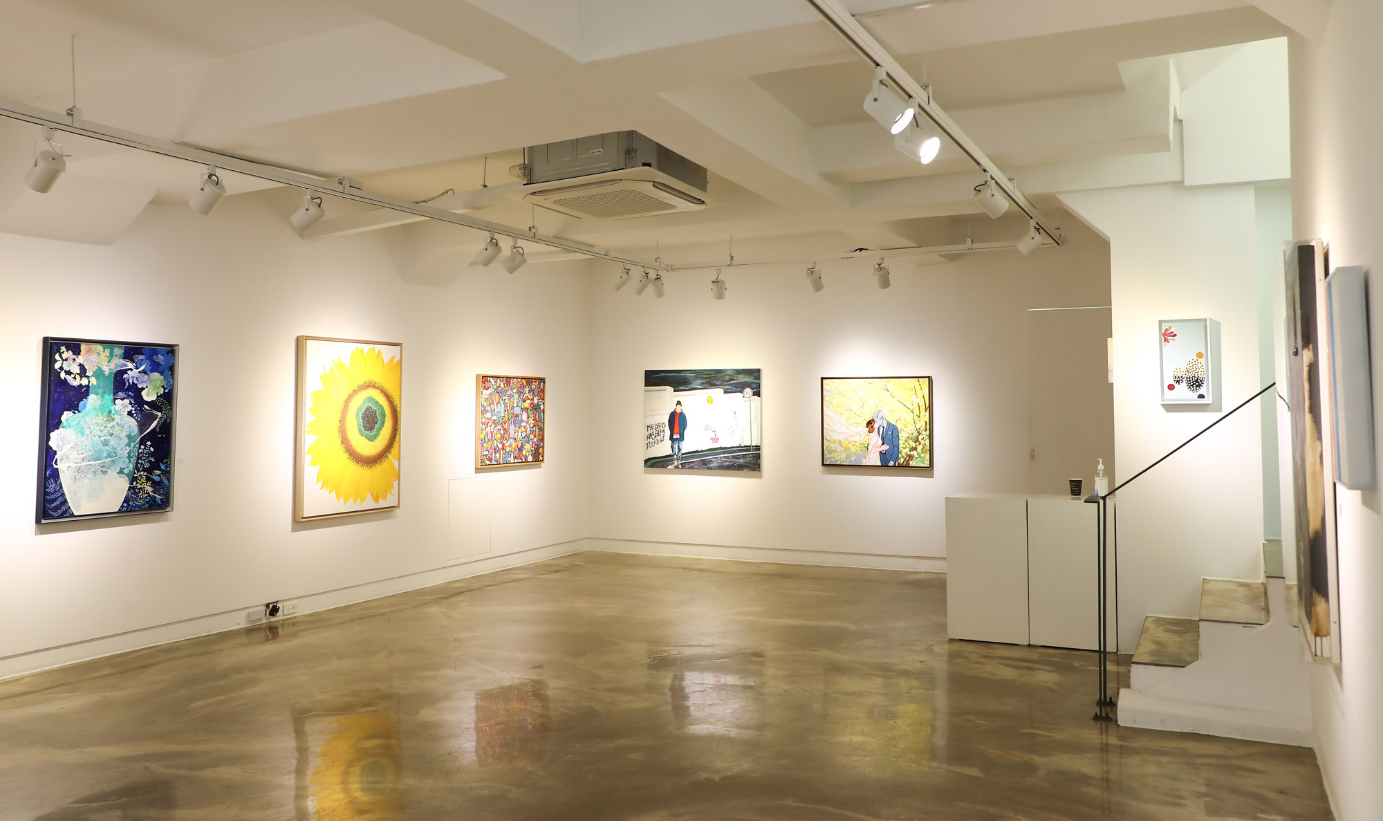 한국미술응원프로젝트;KAUP;전시회;비즈한국전시회