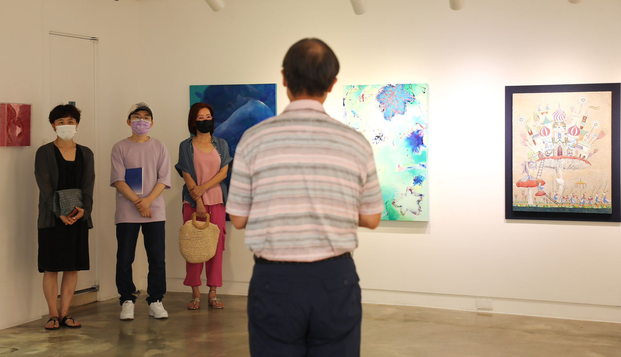 한국미술응원프로젝트;KAUP;전시회;비즈한국전시회