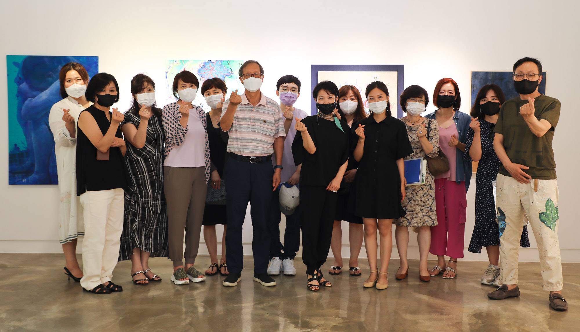 한국미술응원프로젝트;KAUP;전시회;비즈한국전시회