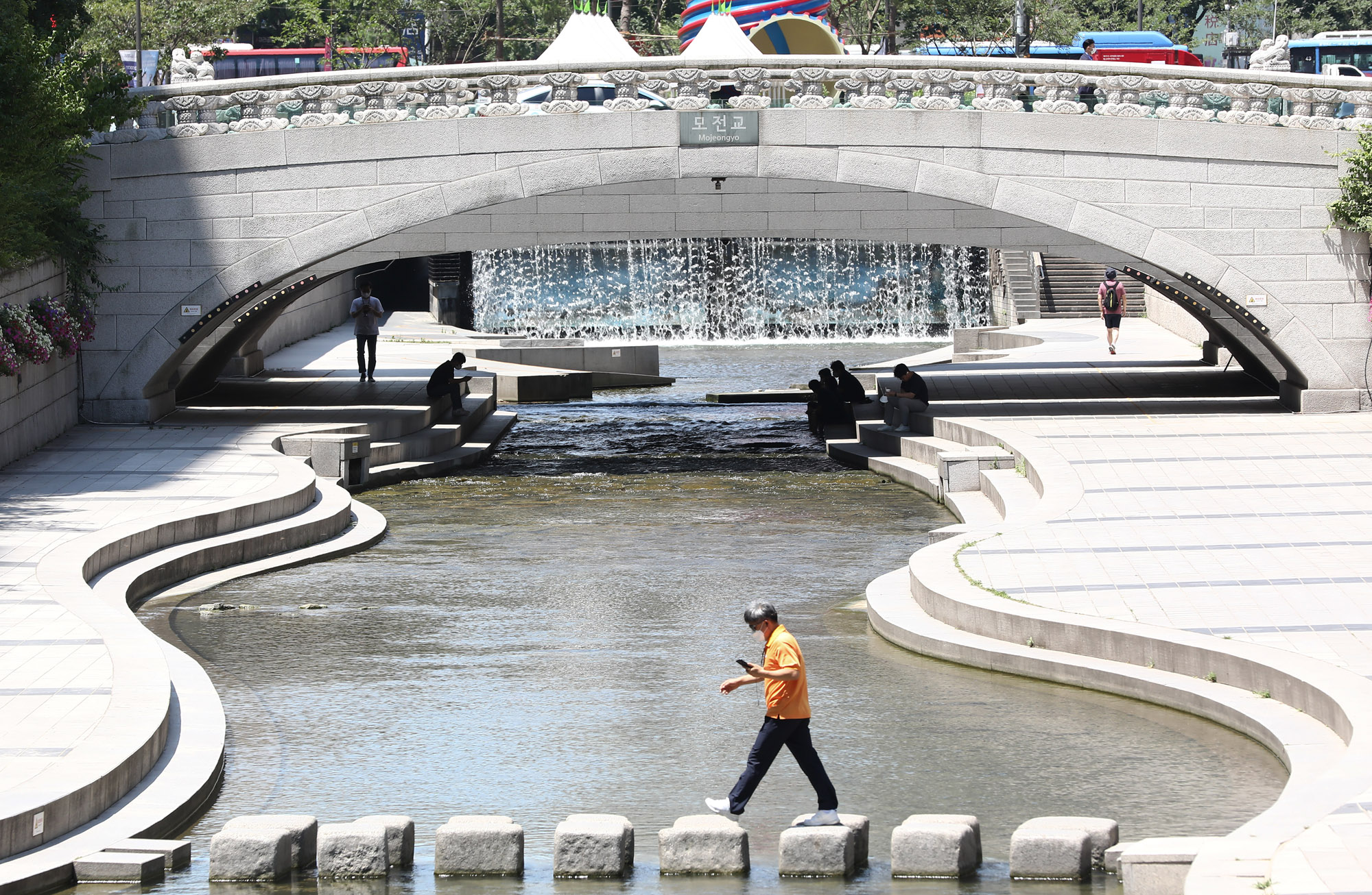 대서;폭염;무더위;청계천;날씨;고온