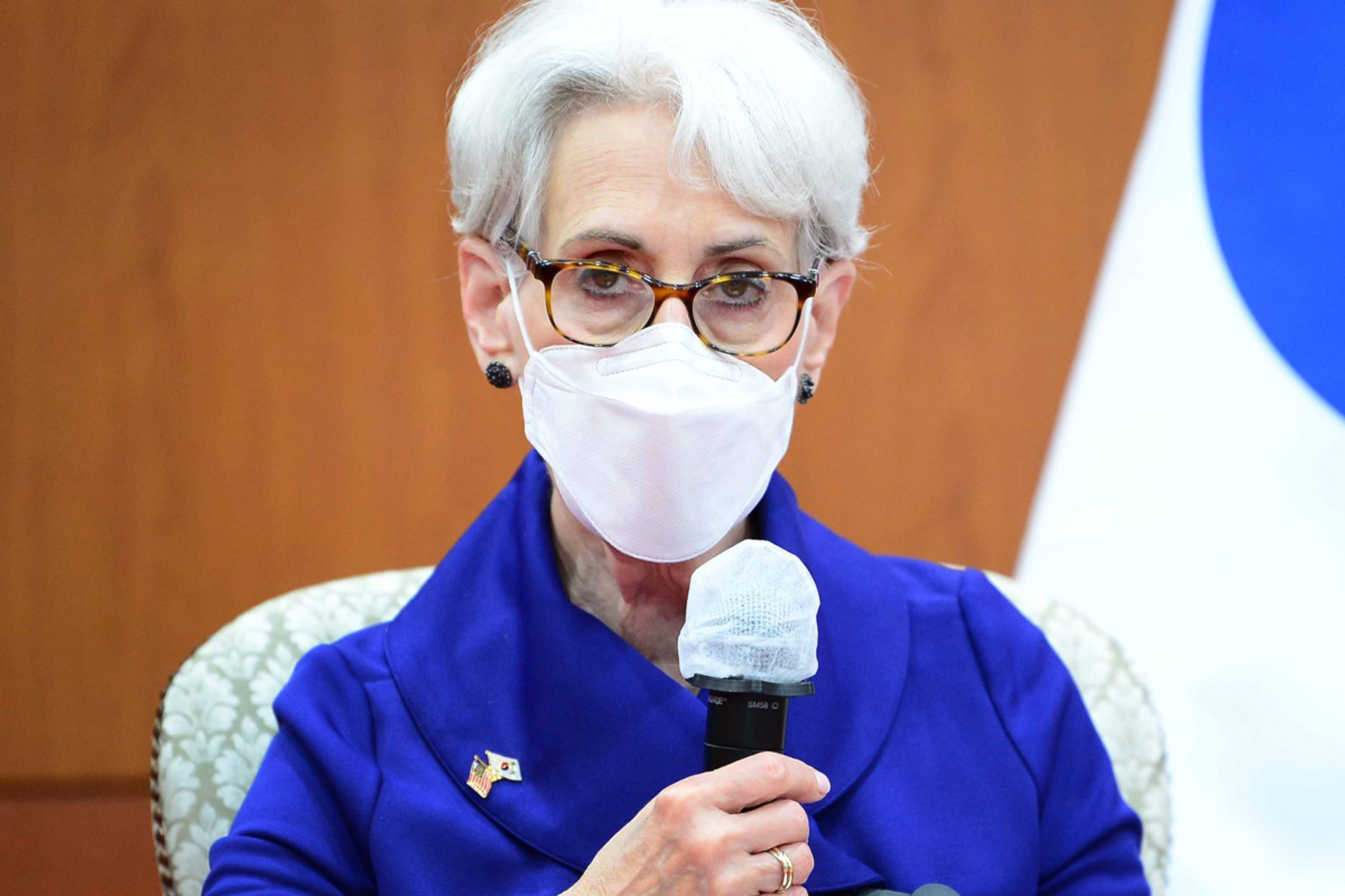 최종건 웬디 셔먼 도어스테핑