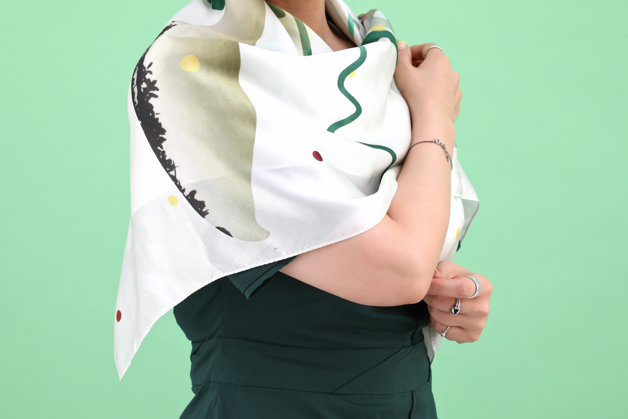 박윤정 스카프 한글폰트