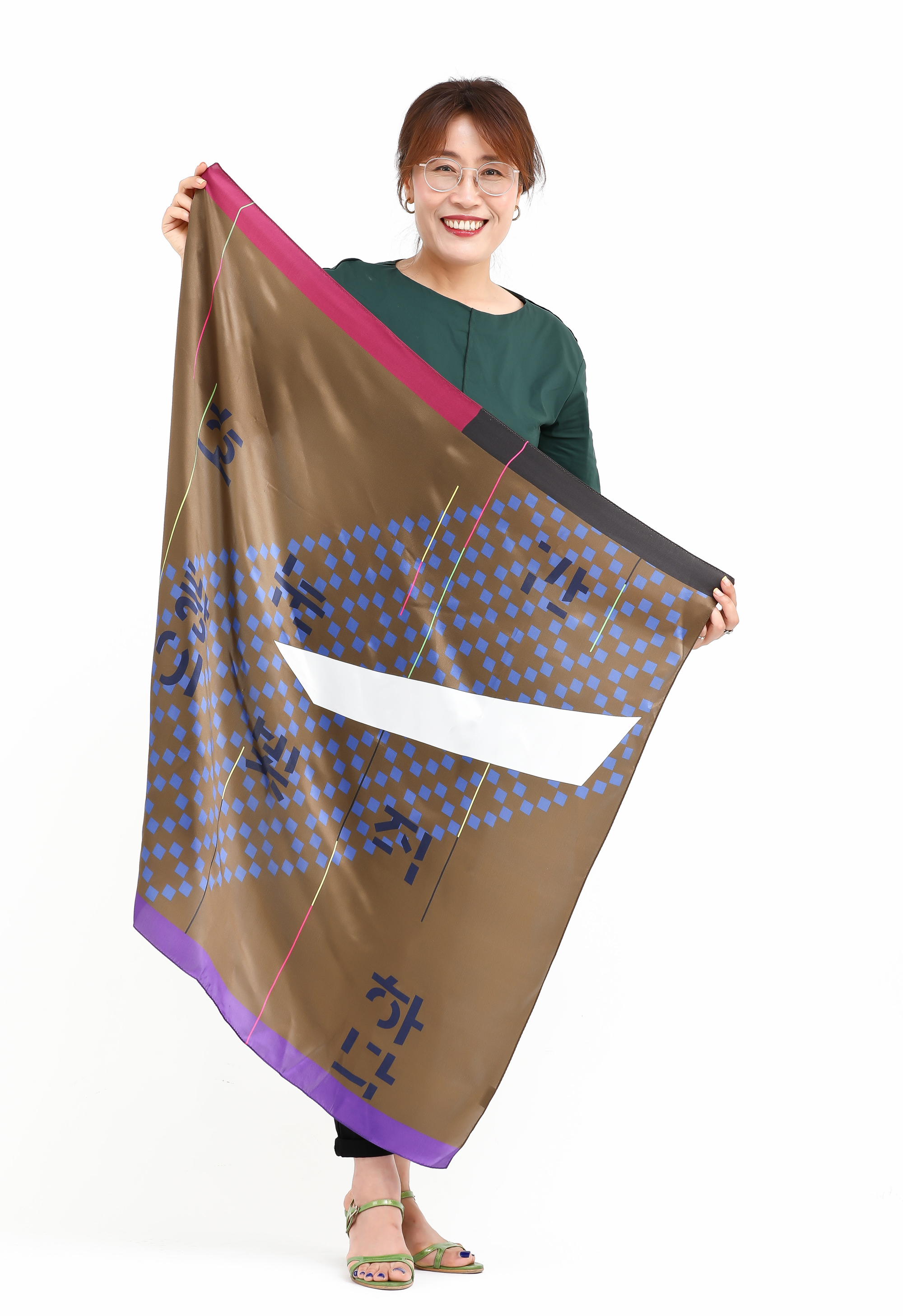 박윤정 스카프 한글폰트