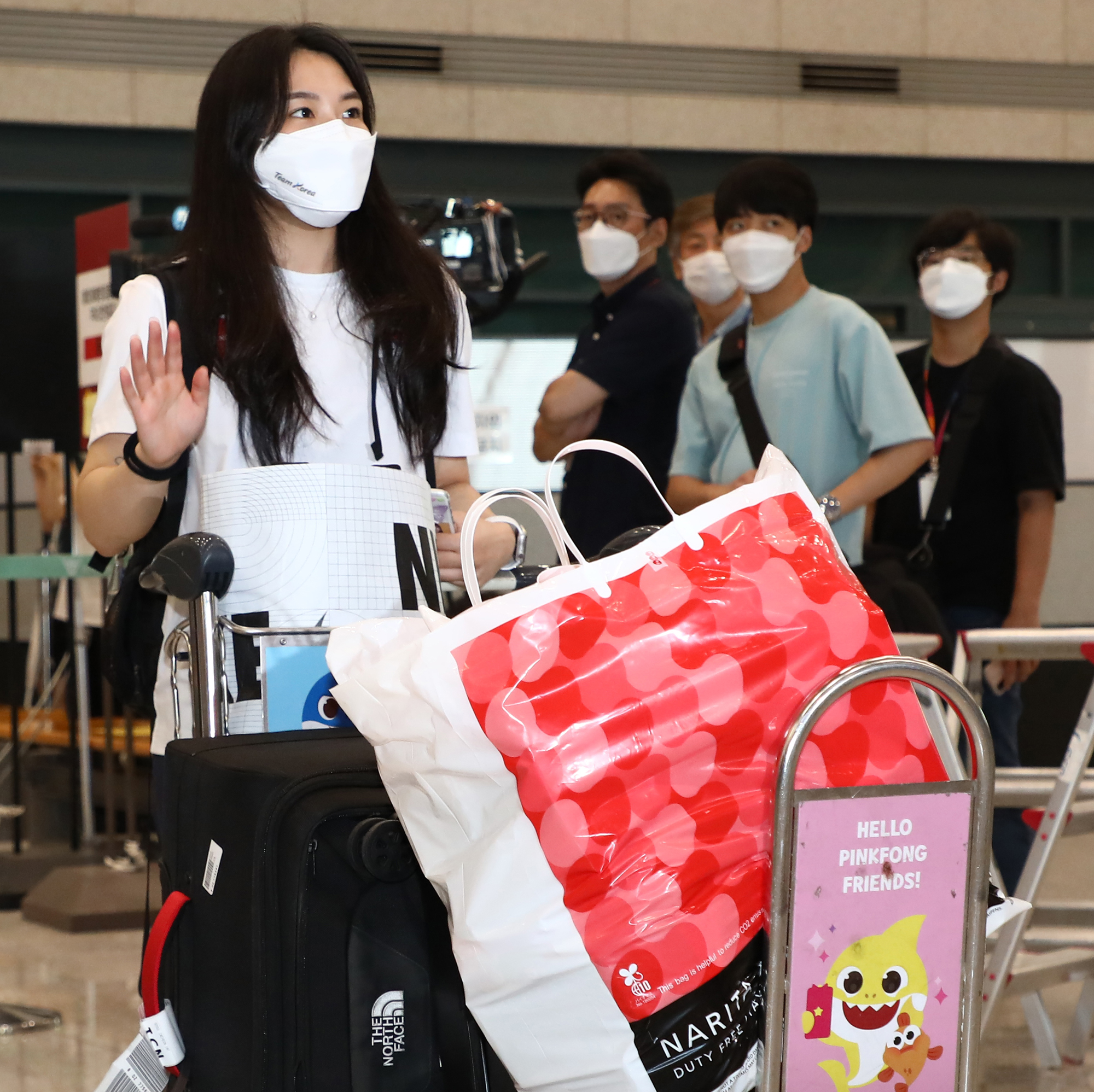 올림픽선수 인천공항;2020도쿄 올림픽 김수지 다이빙