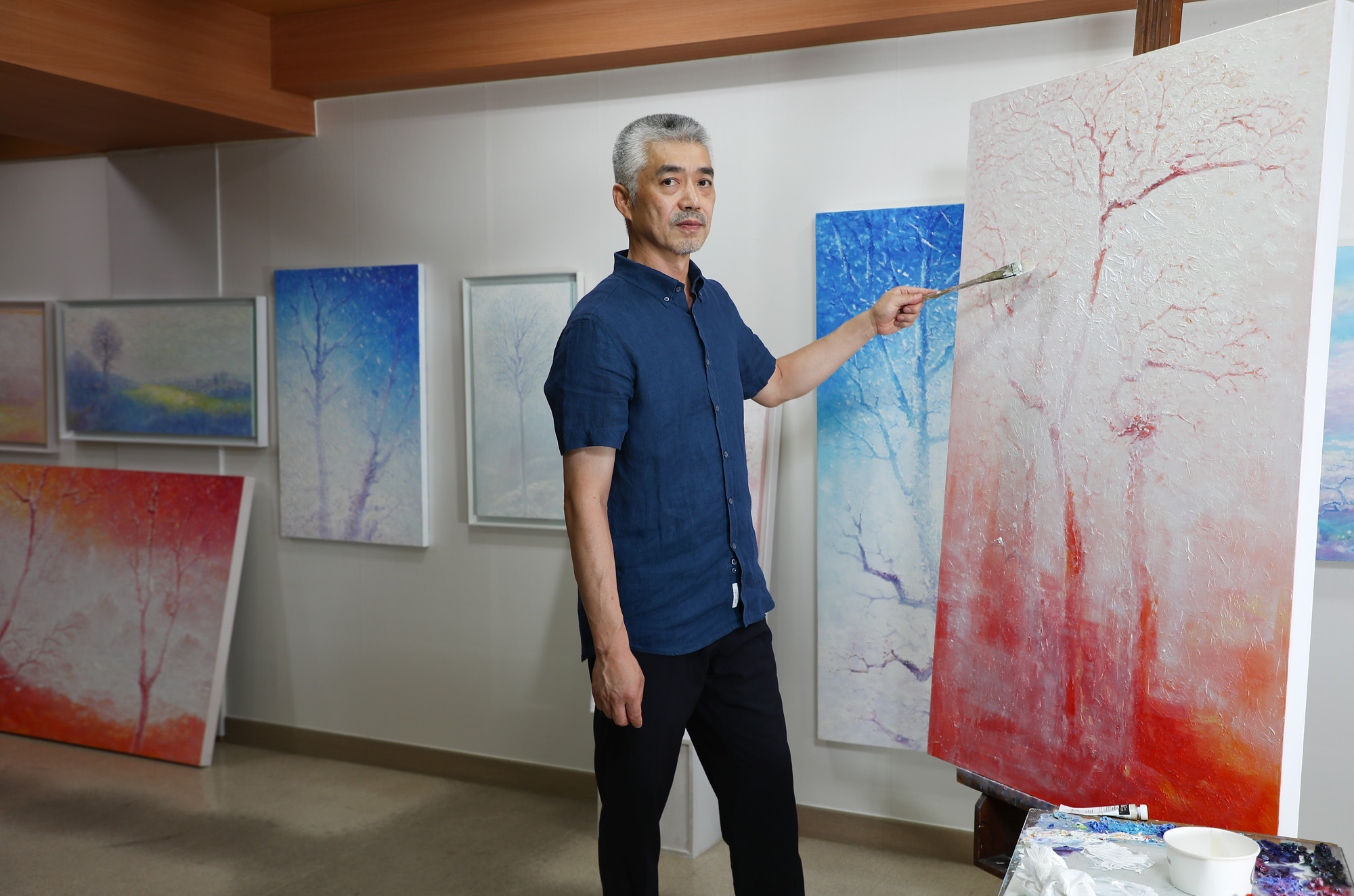 장종균;장종균작가;화가;화실;작업실;하티스트;그림;한국미술응원프로젝트