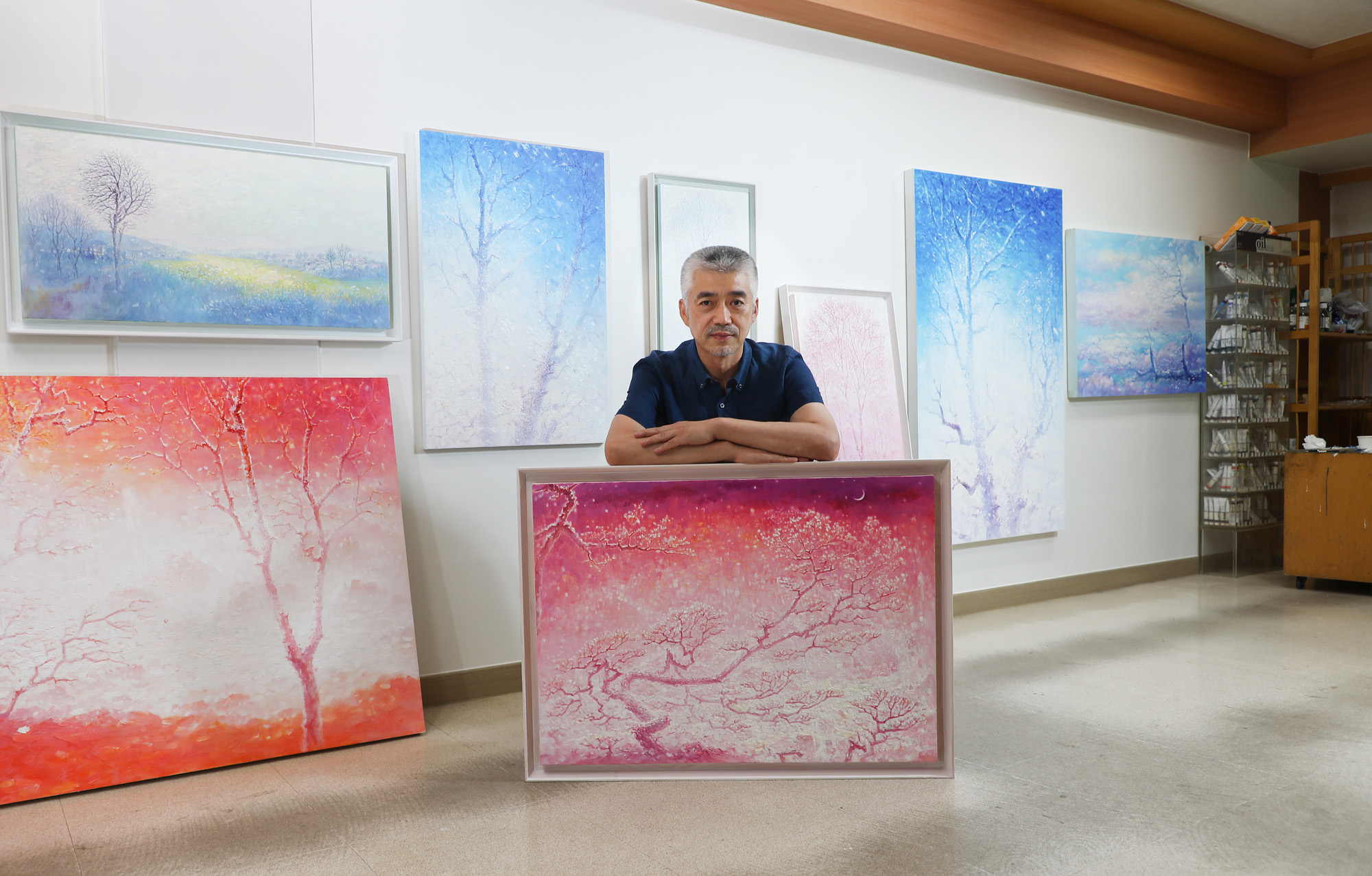 장종균;장종균작가;화가;화실;작업실;하티스트;그림;한국미술응원프로젝트