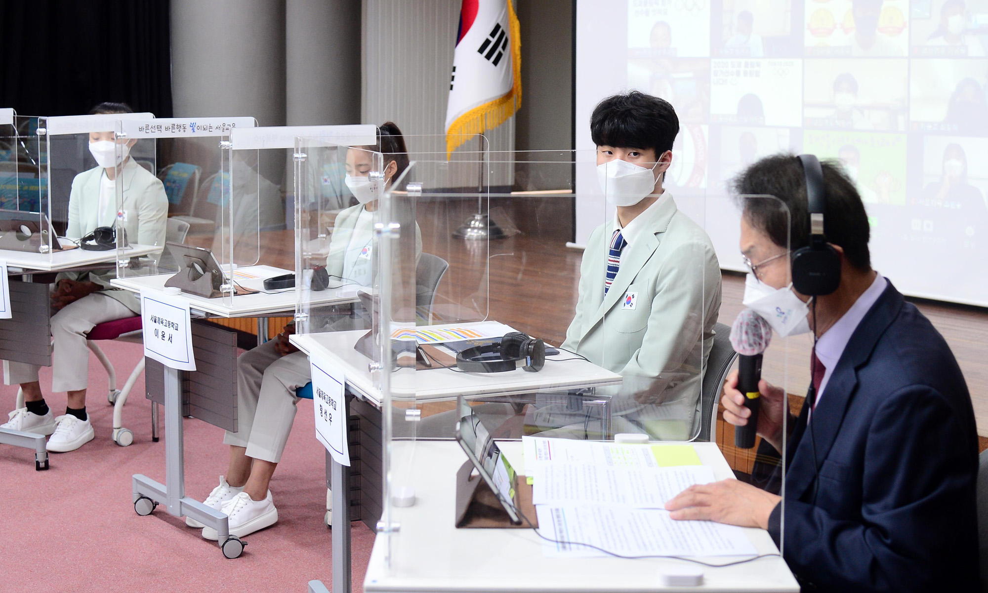 사회;교육청;학생;올림픽;국가대표;환영회
