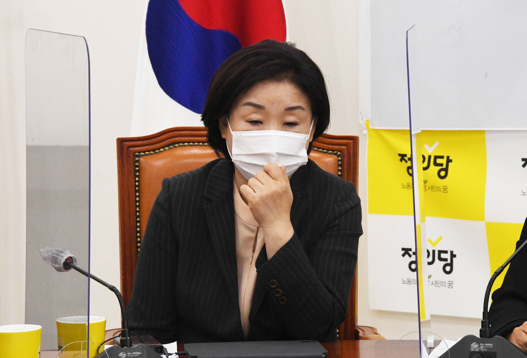 정치;정당;정의당;의원총회