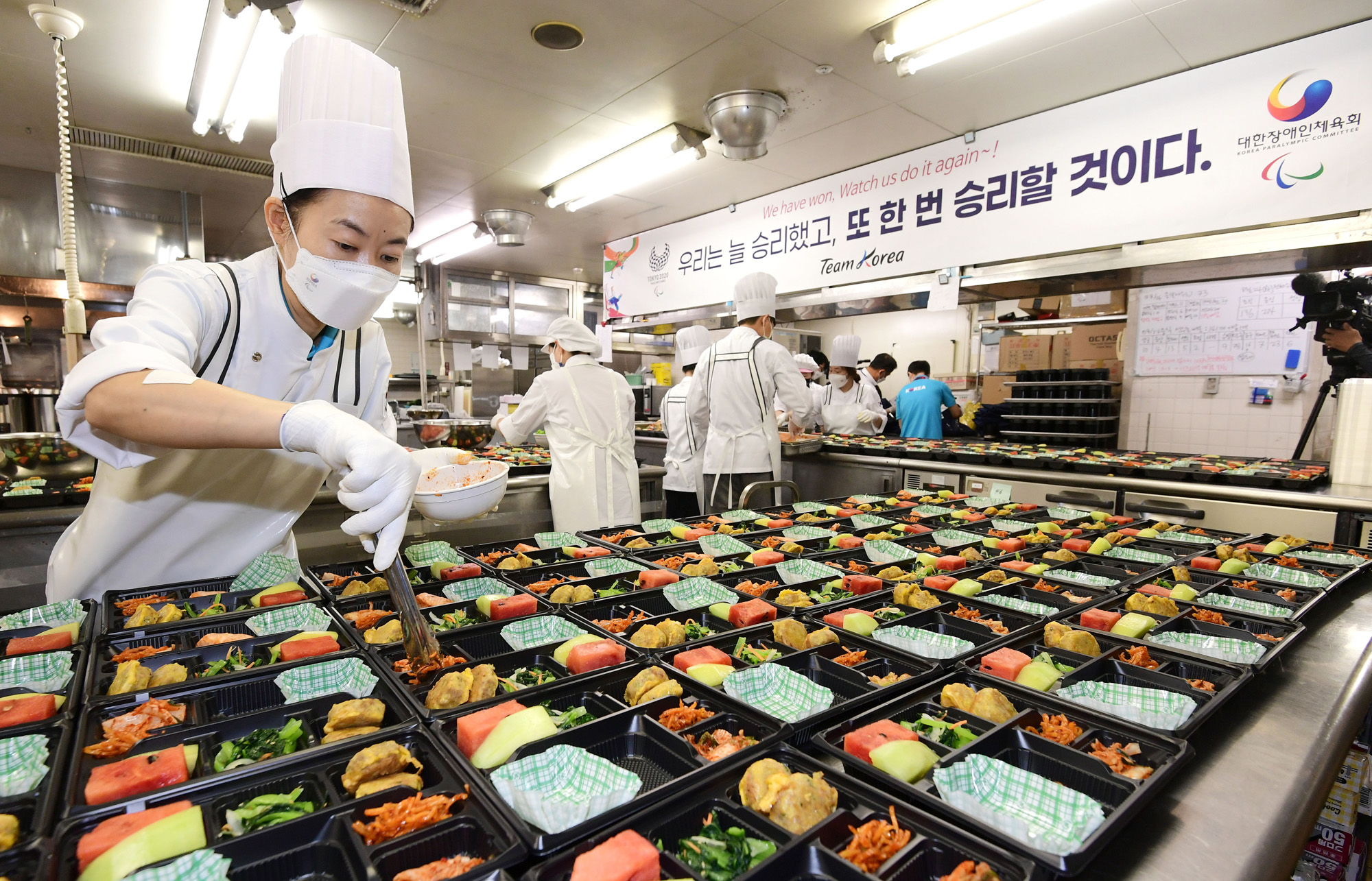 스포츠;올림픽;페럴림픽;한식도시락;도시락