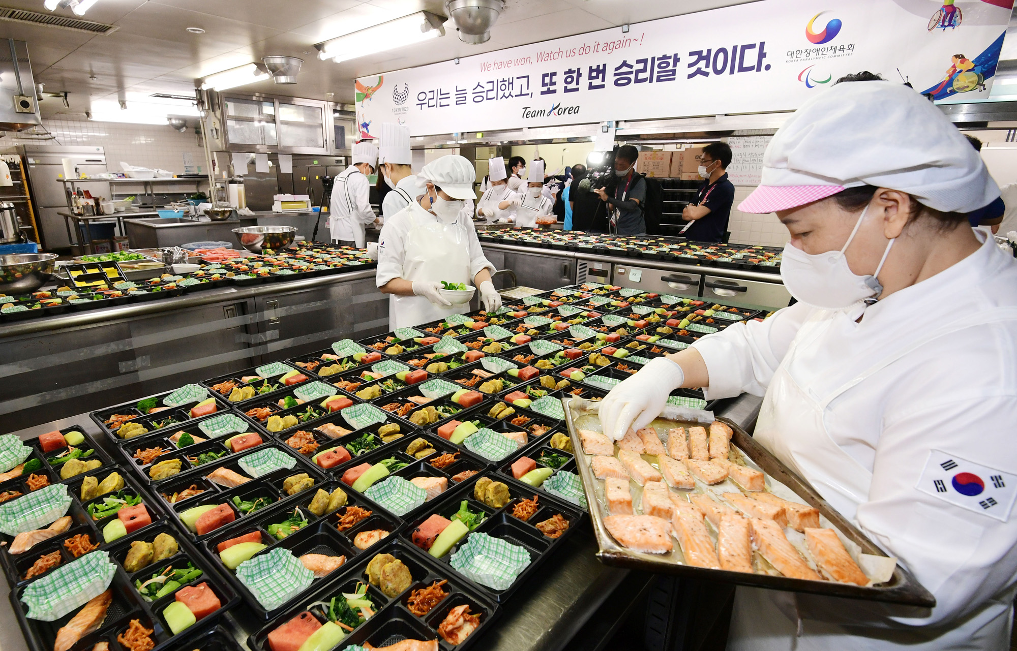 스포츠;올림픽;페럴림픽;한식도시락;도시락