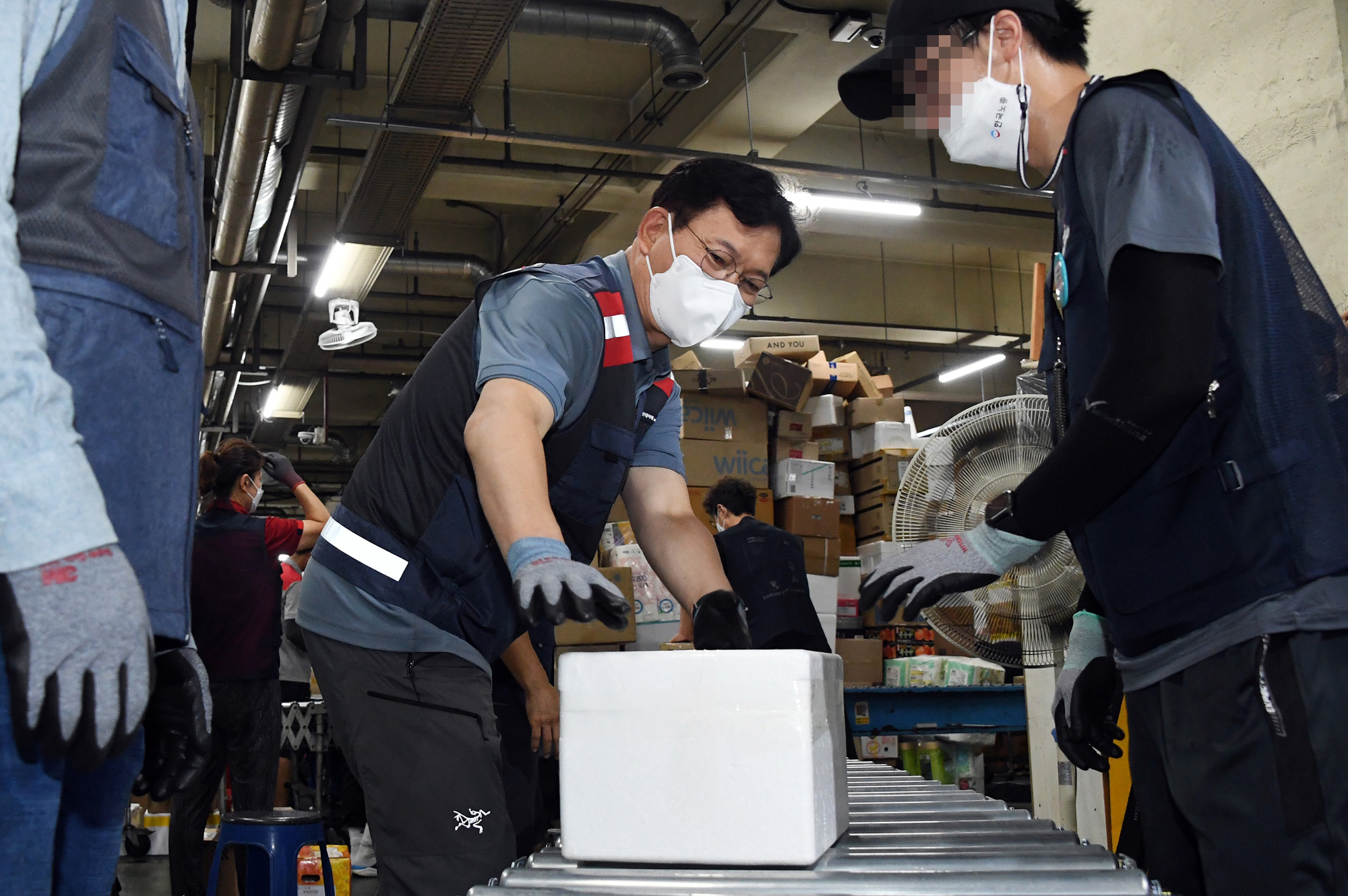 정치;정당;더불어민주당;송영길;택배