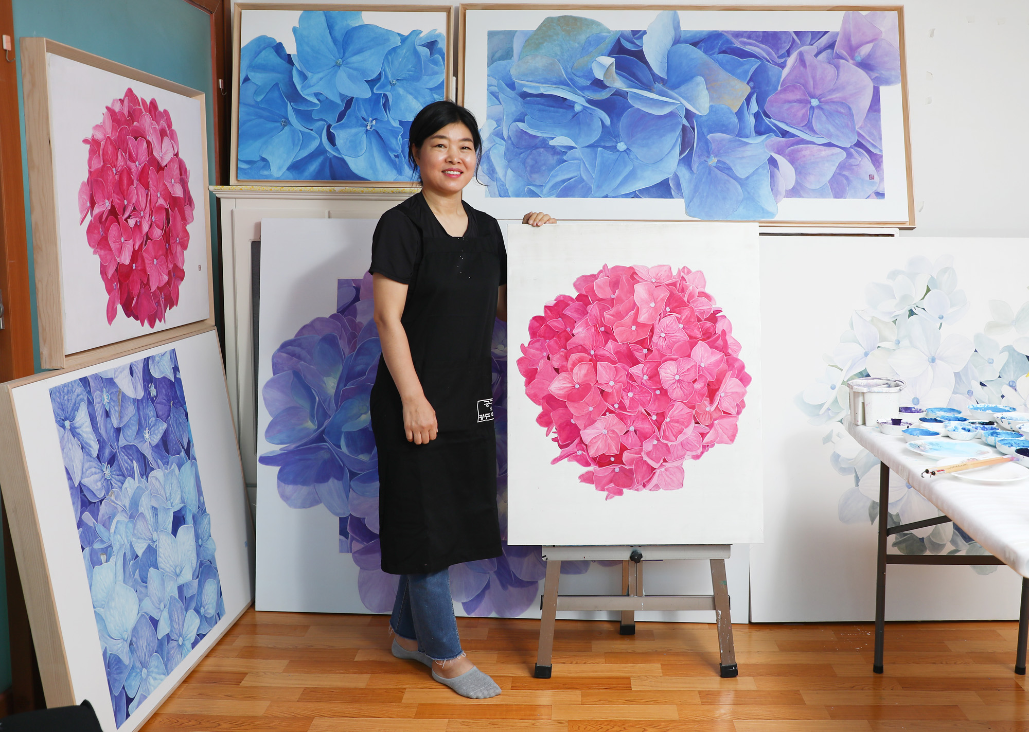 한국미술응원프로젝트;화가의방;안해경;안해경작가;안혜경;화가;아티스트;그림