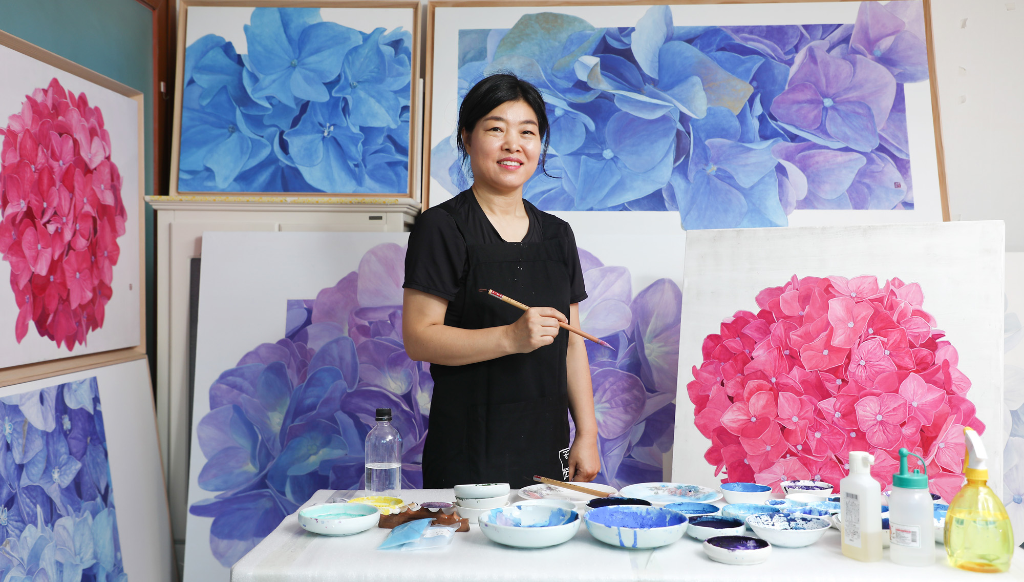 한국미술응원프로젝트;화가의방;안해경;안해경작가;안혜경;화가;아티스트;그림