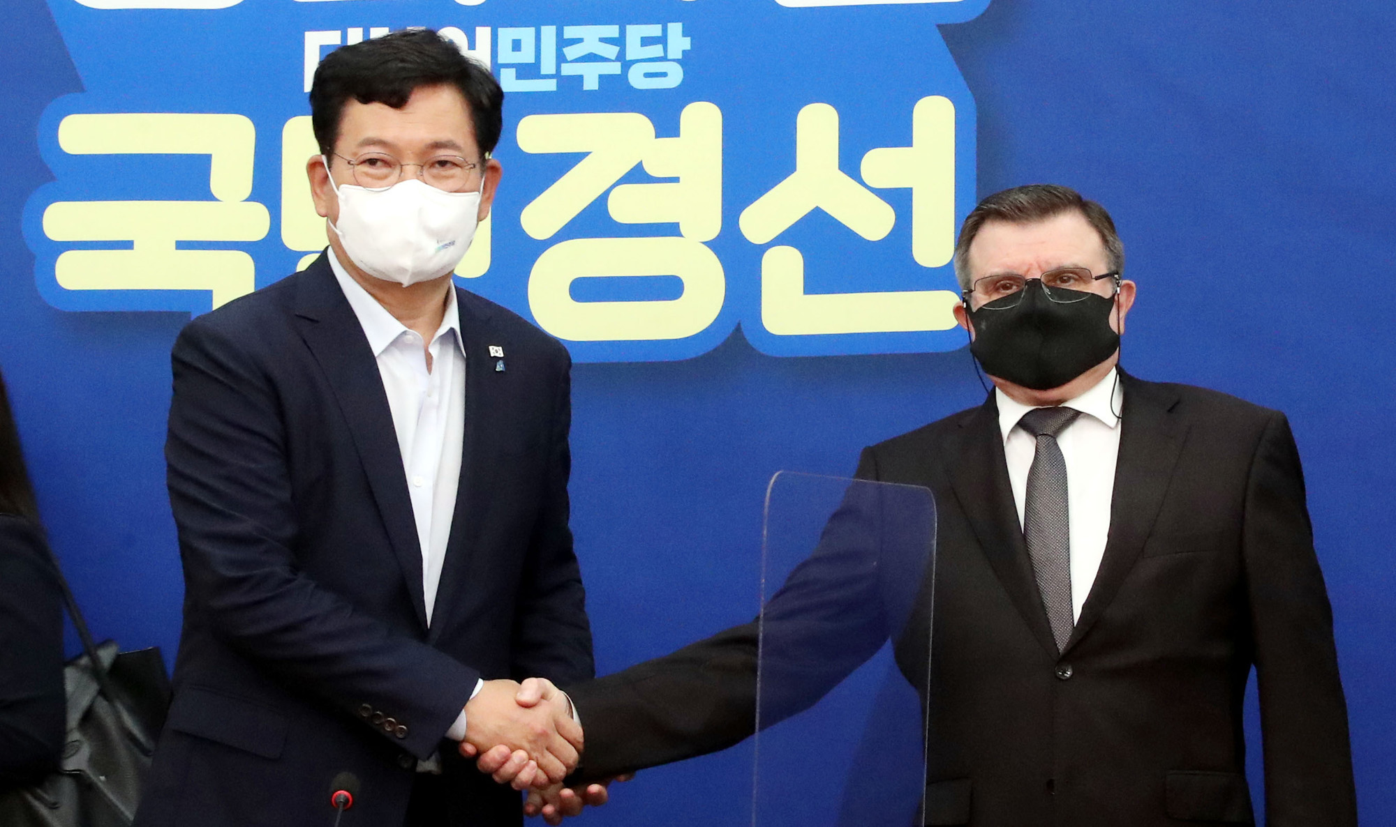 정치;정당;더불어민주당;주한러시아;대사