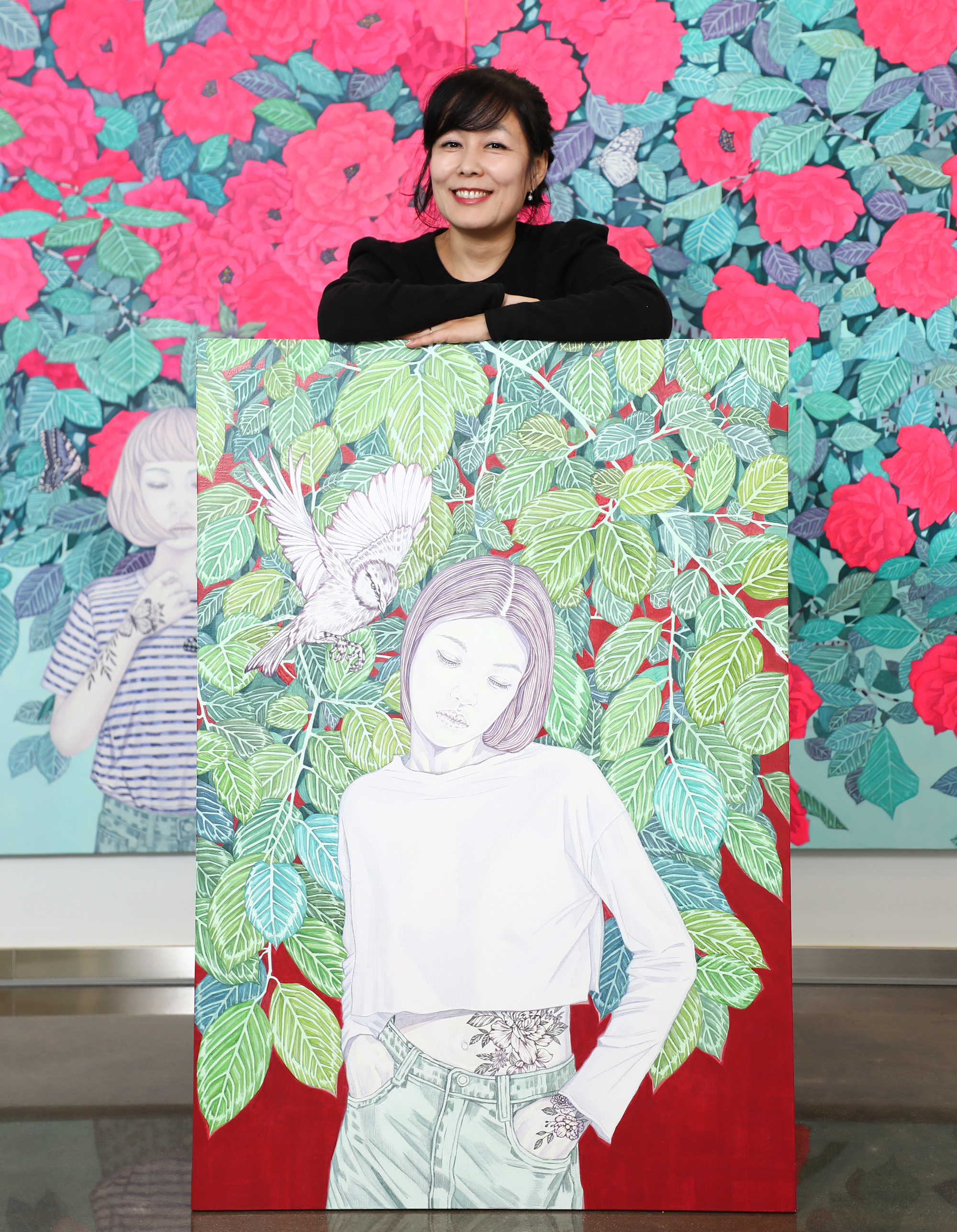 황인란;황인란작가;화가;아티스트;한국미술응원프로젝트;화가의방;그림