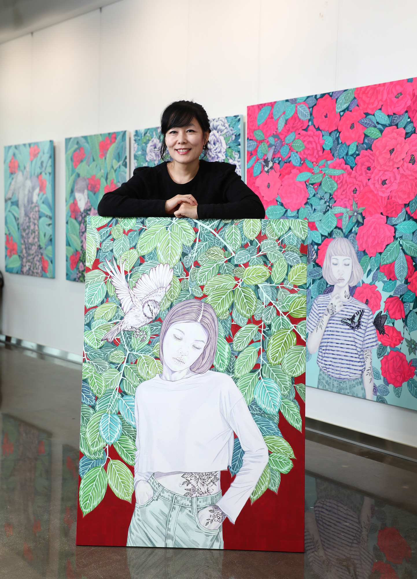 황인란;황인란작가;화가;아티스트;한국미술응원프로젝트;화가의방;그림