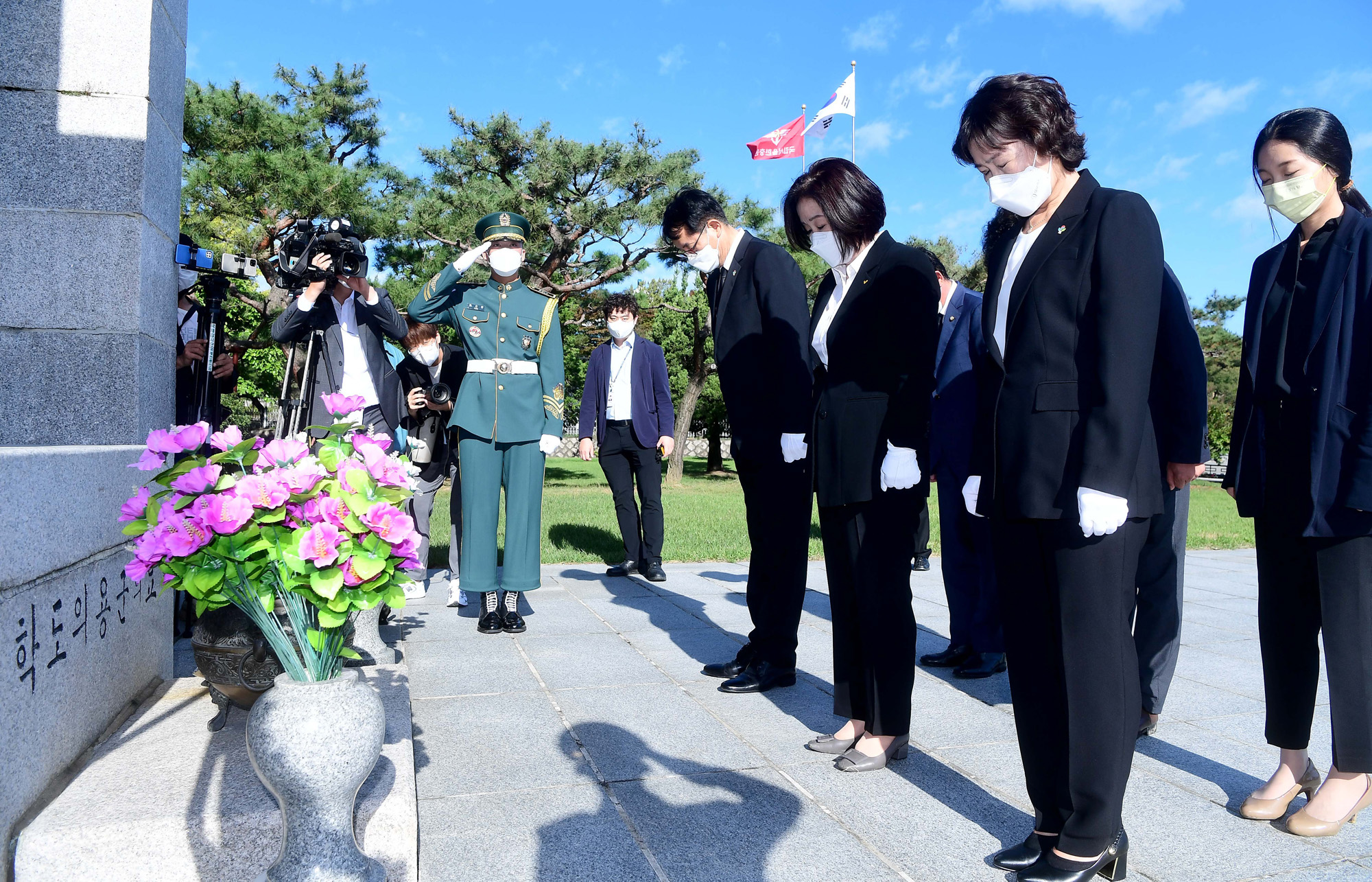 정치;정당;정의당;심상정;대선후보;현충원