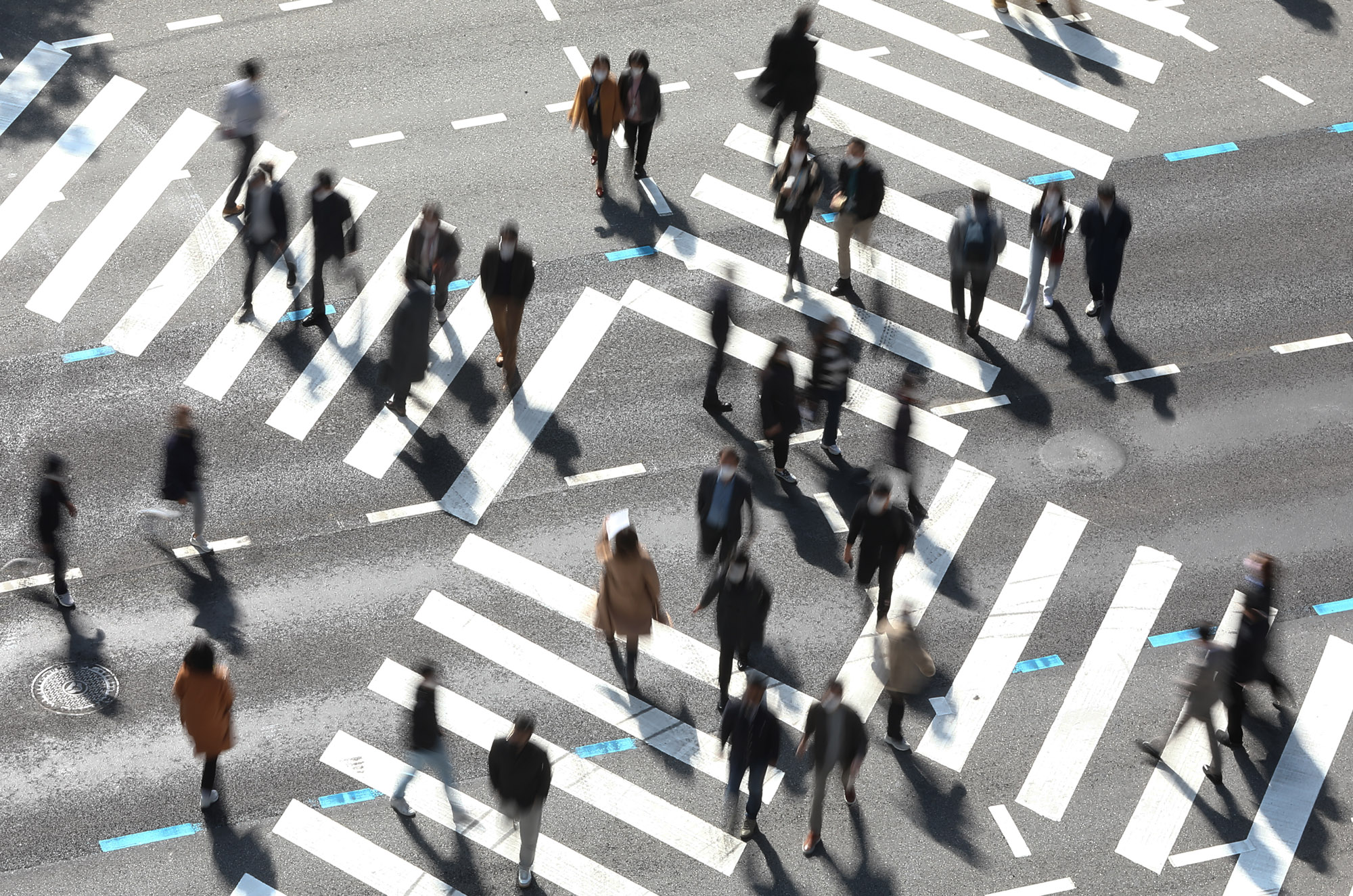 위드코로나;횡단보도;직장인;직장인모습;회사원횡단보도