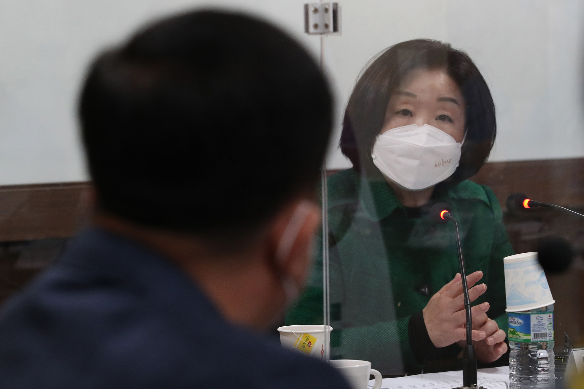 정치;정당;정의당;심상정;대선후보;자동차정비조합;연합회