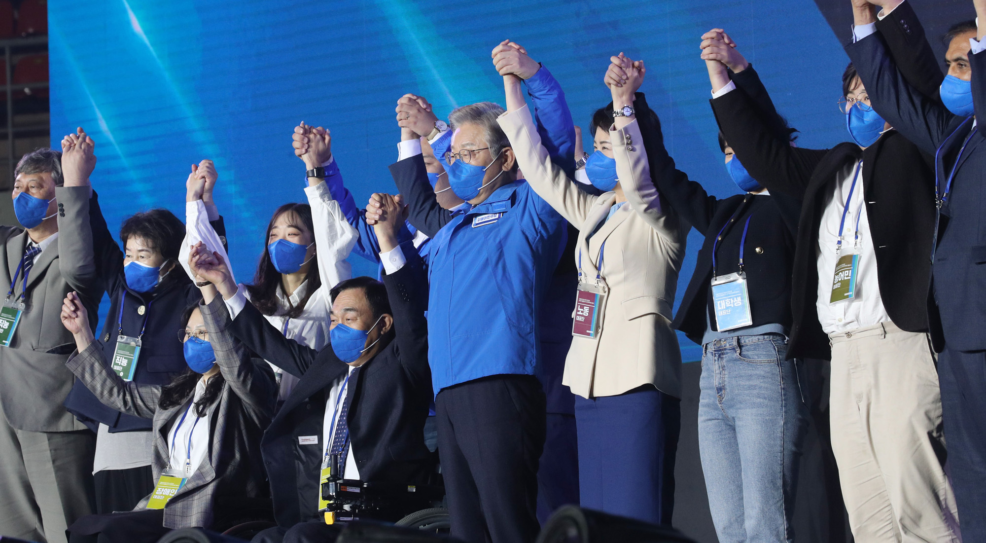 정치;정당;더불어민주당;이재명;대선후보;선거대책위원회;출범식