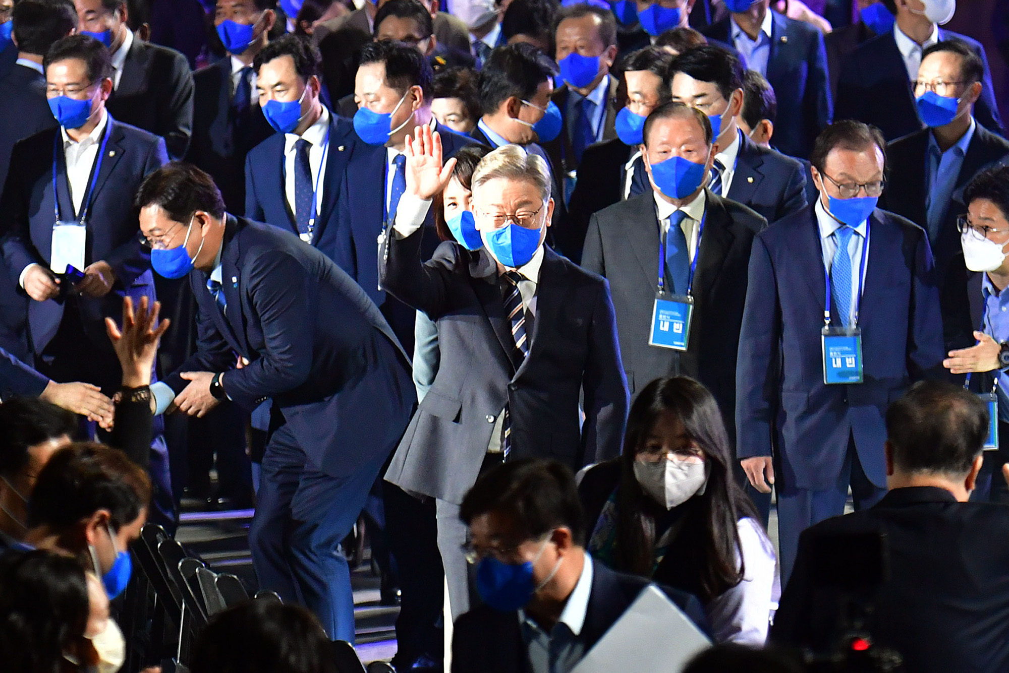 정치;정당;더불어민주당;이재명;대선후보;선거대책위원회;출범식