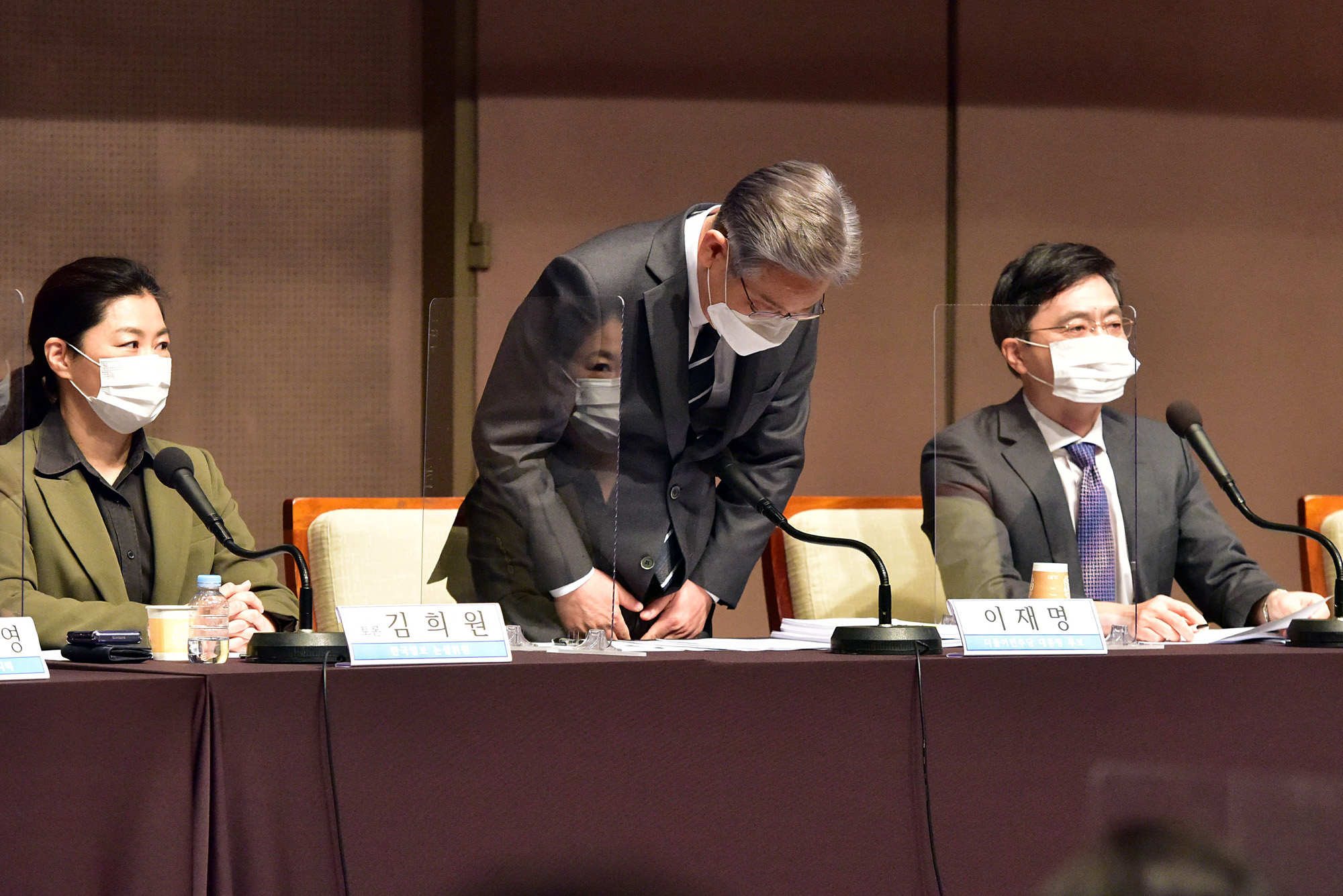 정치;정당;더불어민주당;이재명;대선후보;관훈토론