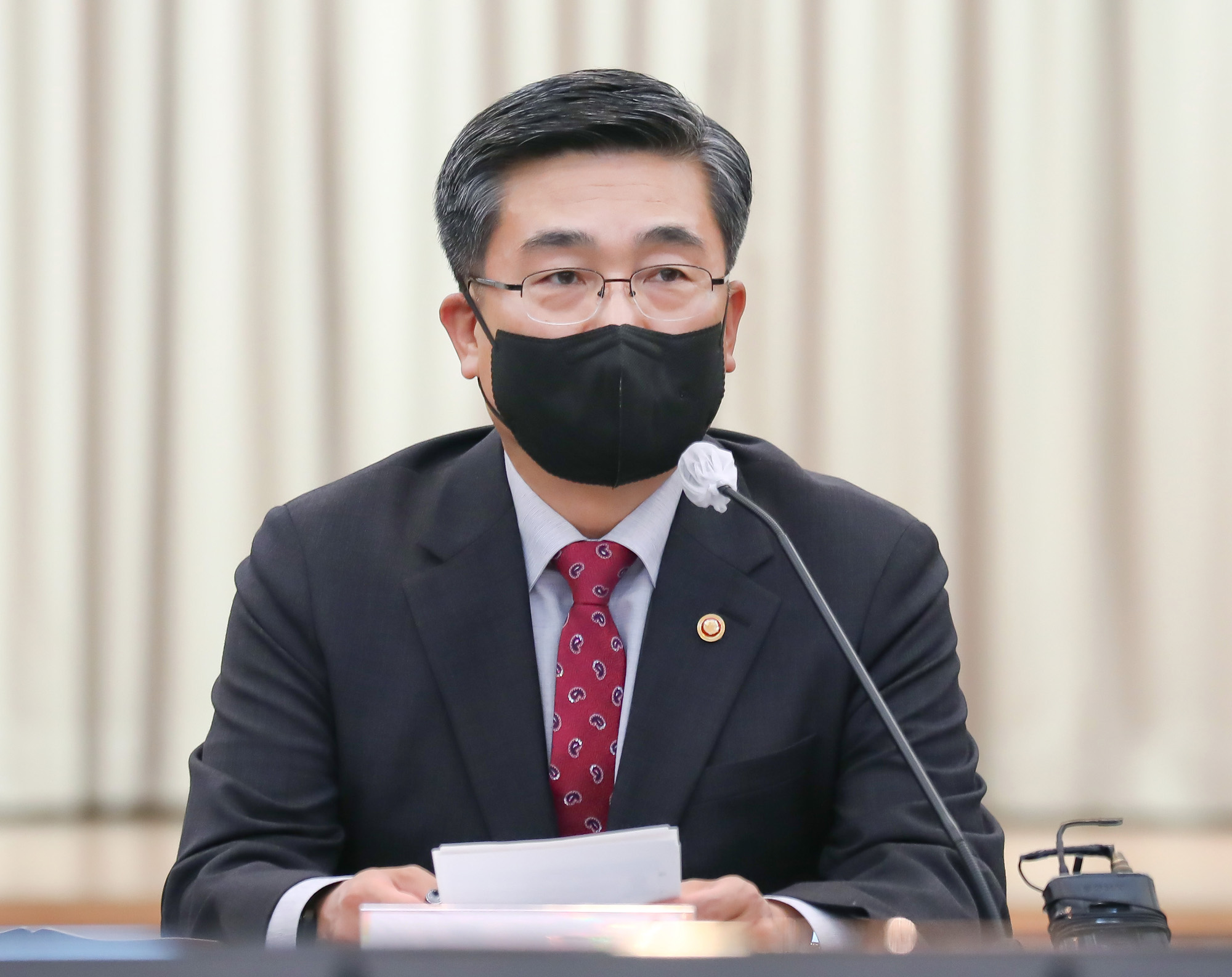 서욱 국방장관 방산업체 CEO 간담회